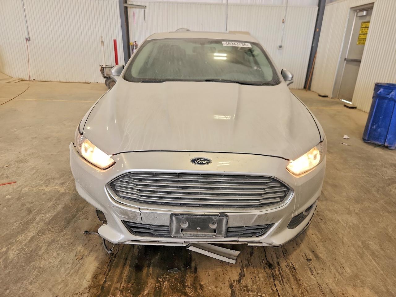 2014 Ford Fusion Hybrid Silver vin: 3FA6P0LUXER247494