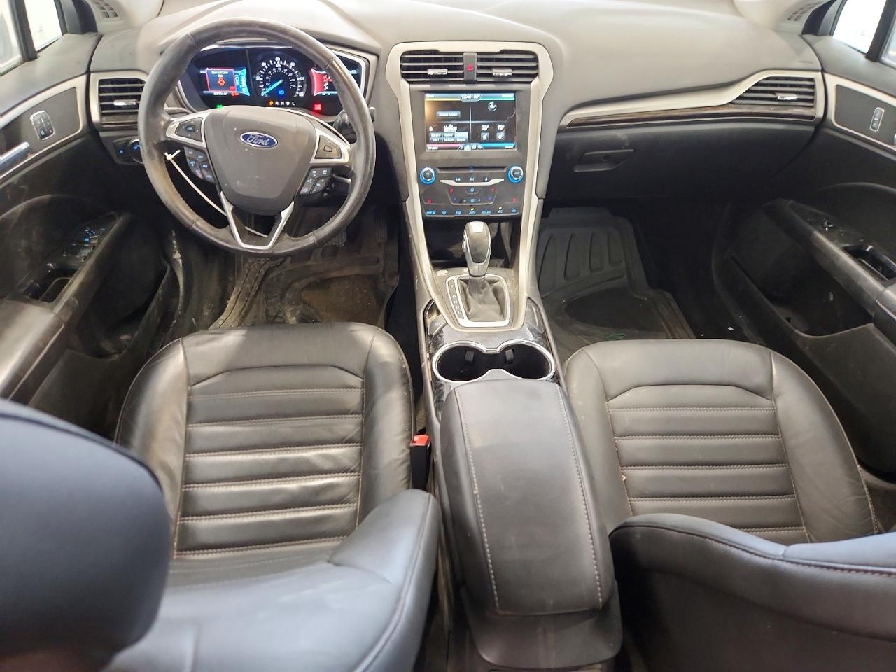 2014 Ford Fusion Hybrid Silver vin: 3FA6P0LUXER247494