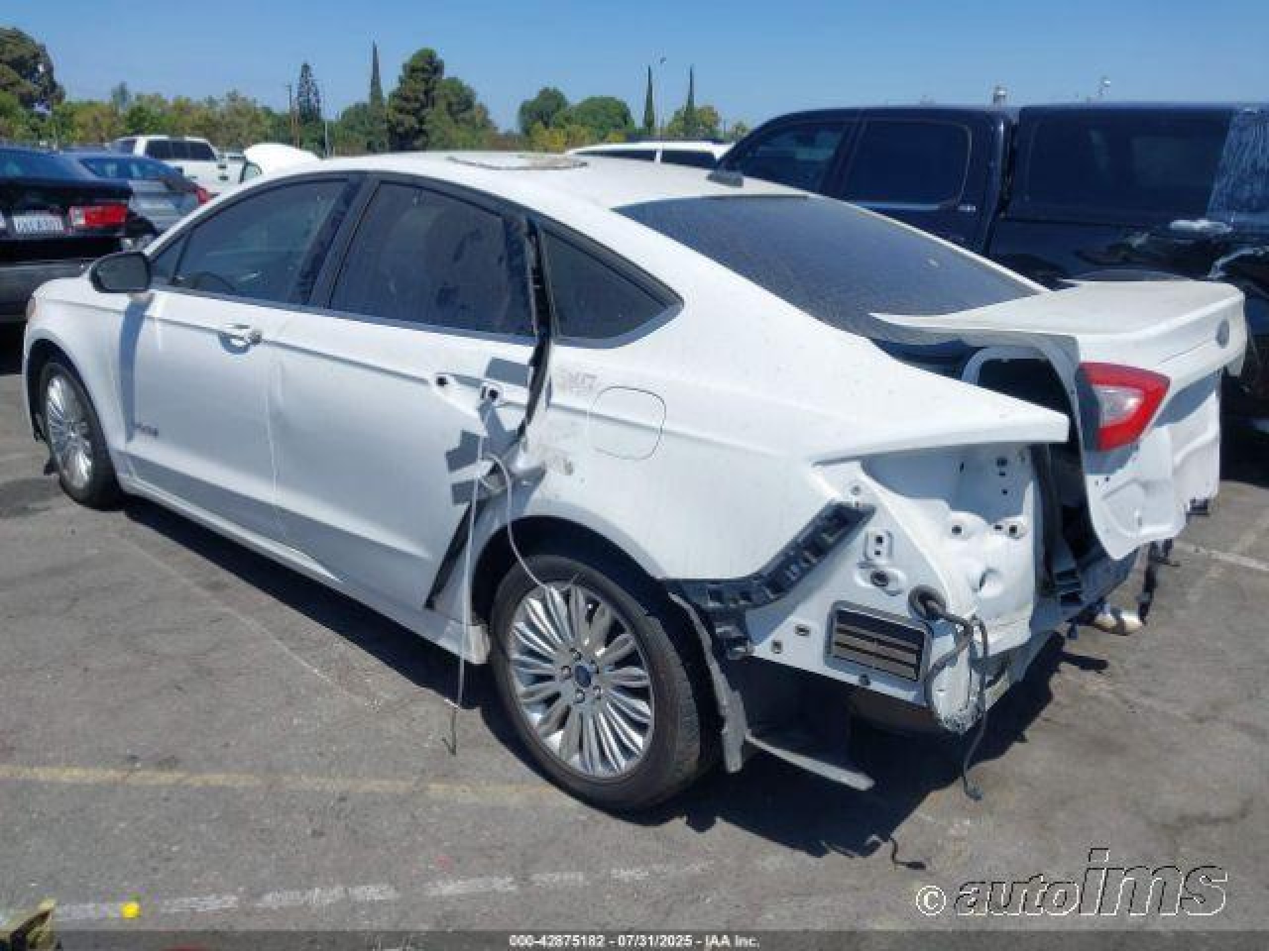 2014 Ford Fusion Hybrid Se vin: 3FA6P0LUXER285419