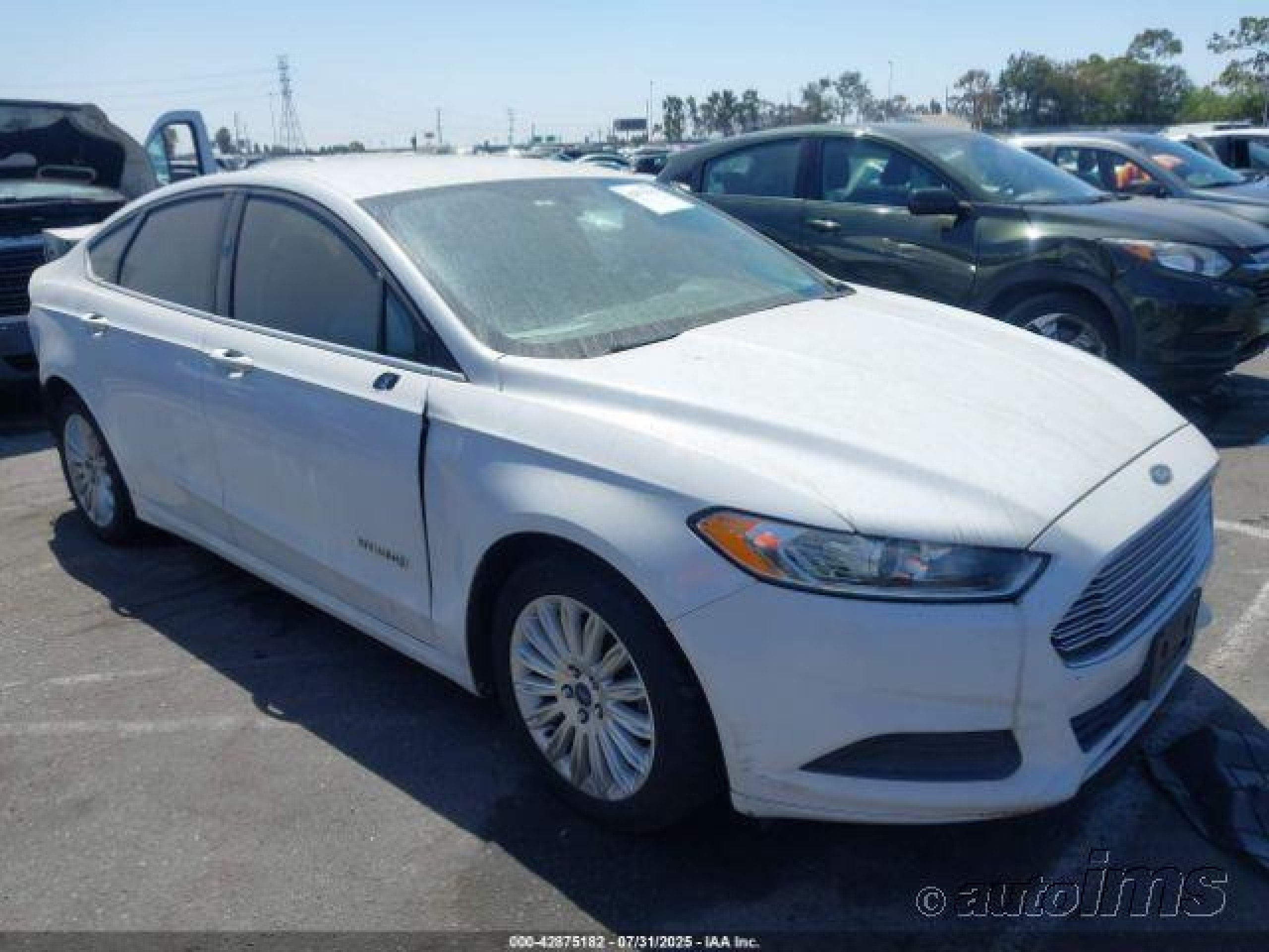 2014 Ford Fusion Hybrid Se vin: 3FA6P0LUXER285419