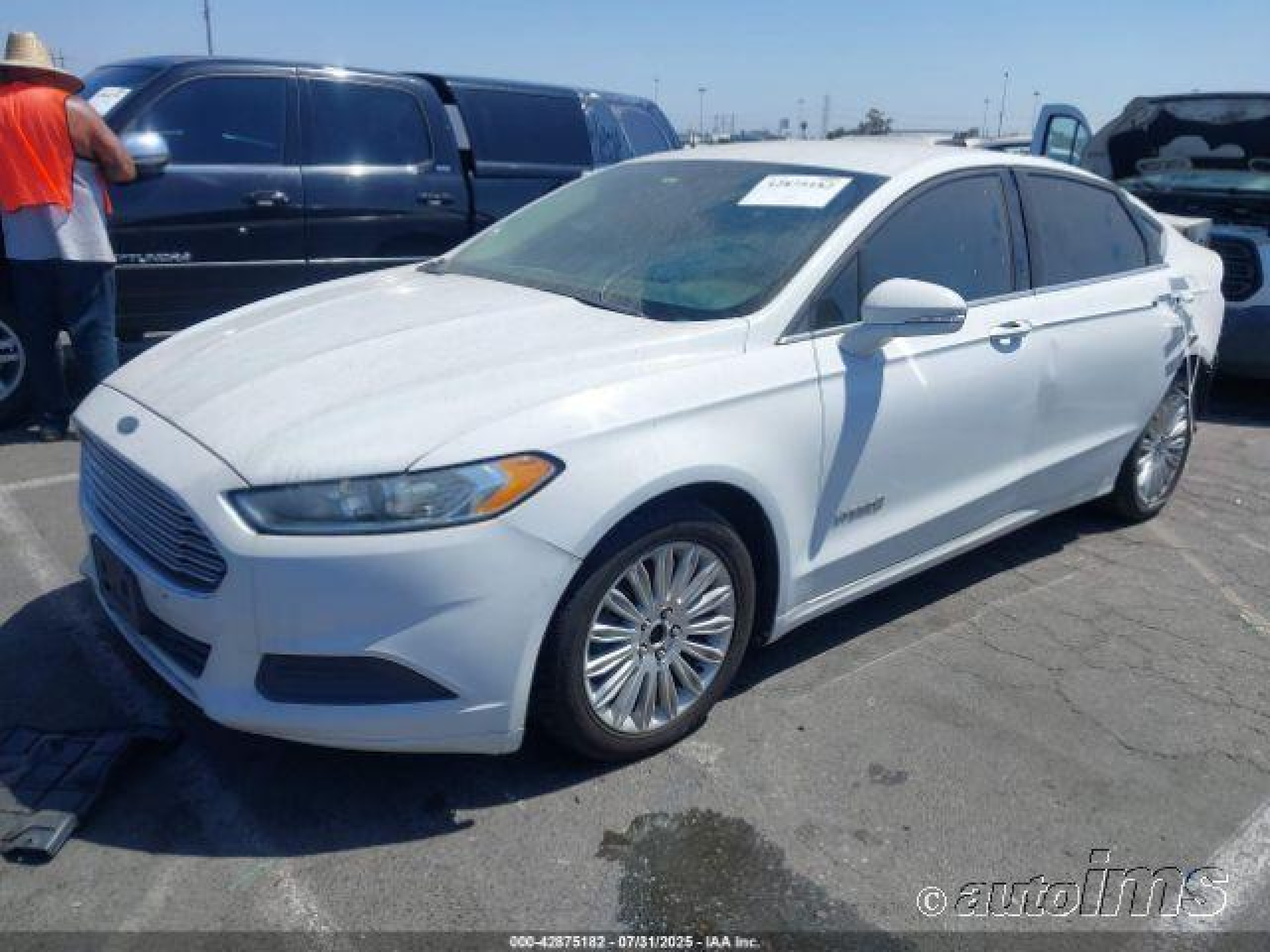 2014 Ford Fusion Hybrid Se vin: 3FA6P0LUXER285419