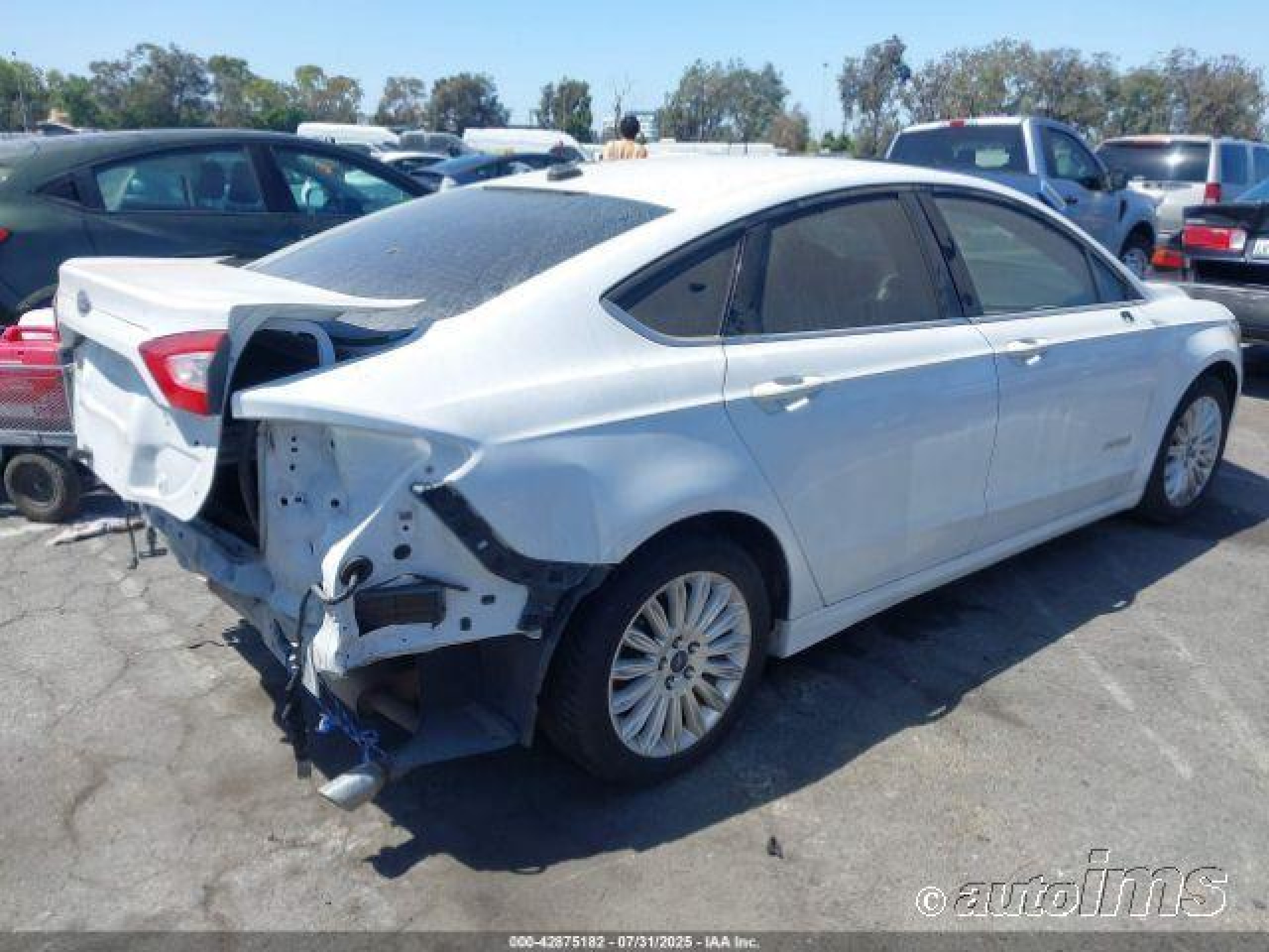 2014 Ford Fusion Hybrid Se vin: 3FA6P0LUXER285419