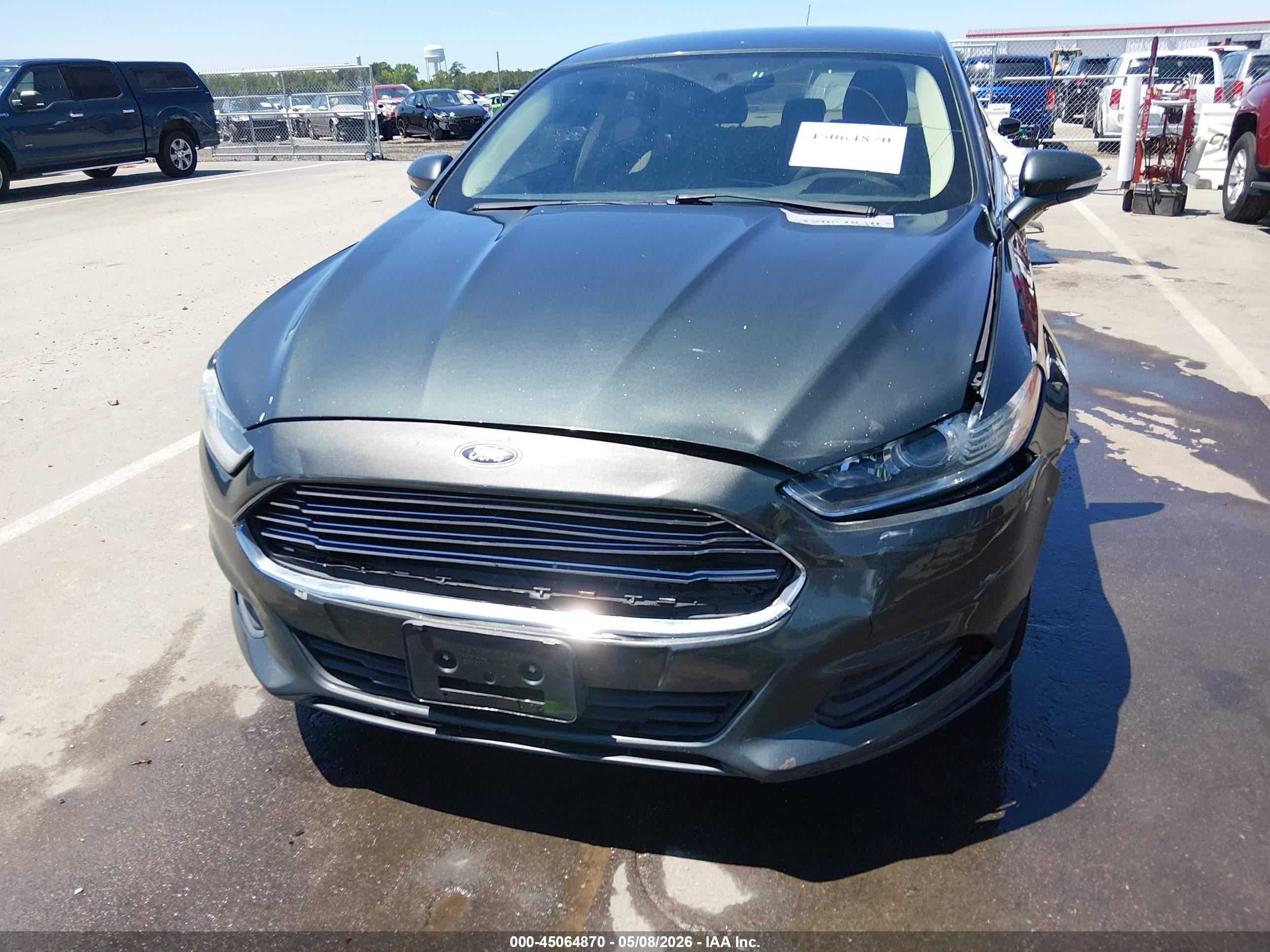 2015 Ford Fusion Hybrid Se Gray vin: 3FA6P0LUXFR131505