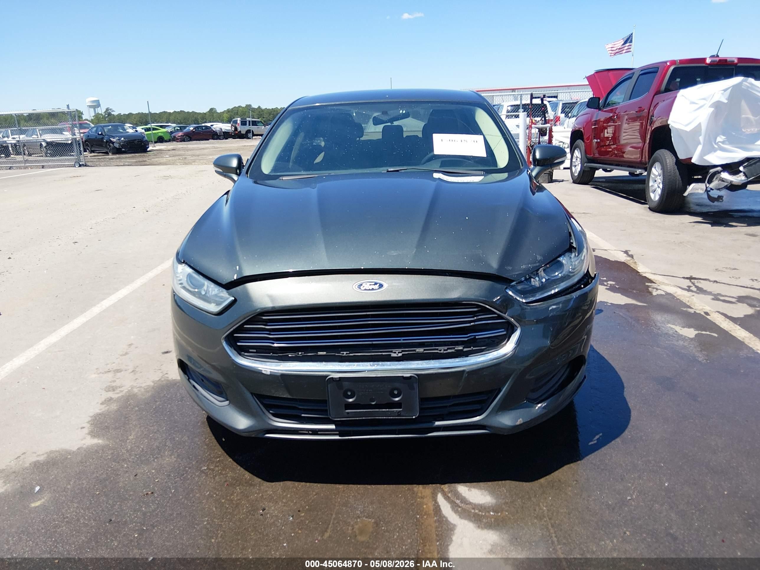 2015 Ford Fusion Hybrid Se Gray vin: 3FA6P0LUXFR131505