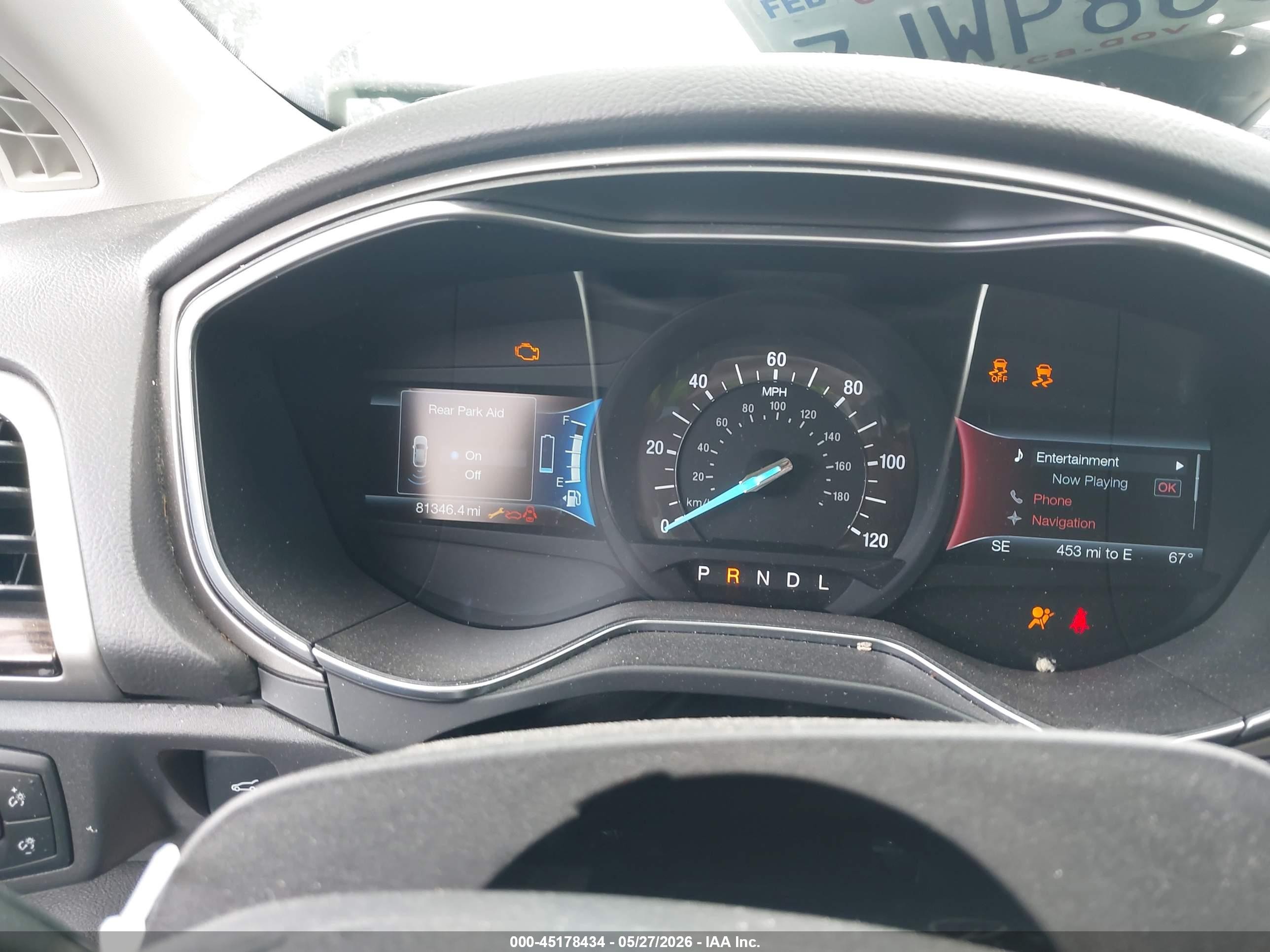 2015 Ford Fusion Hybrid Se Серебряный vin: 3FA6P0LUXFR199965