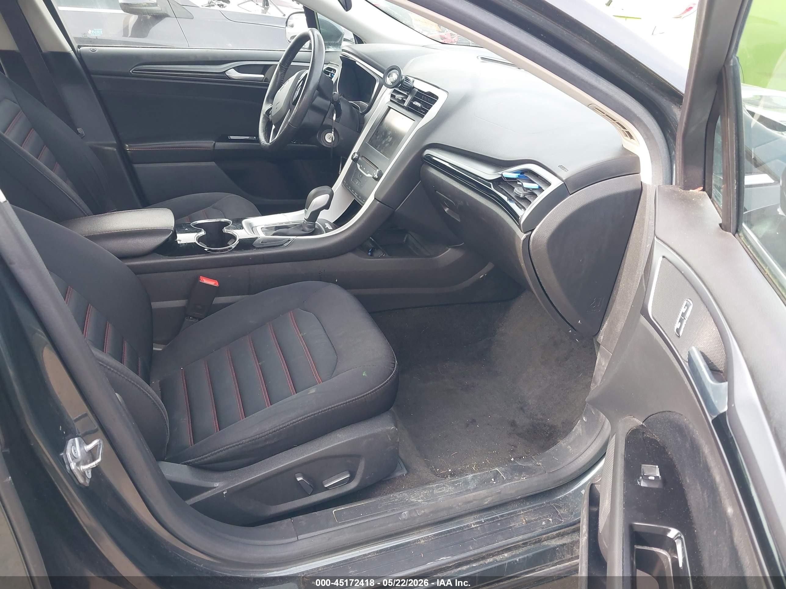 2015 Ford Fusion Hybrid Se Green vin: 3FA6P0LUXFR221995