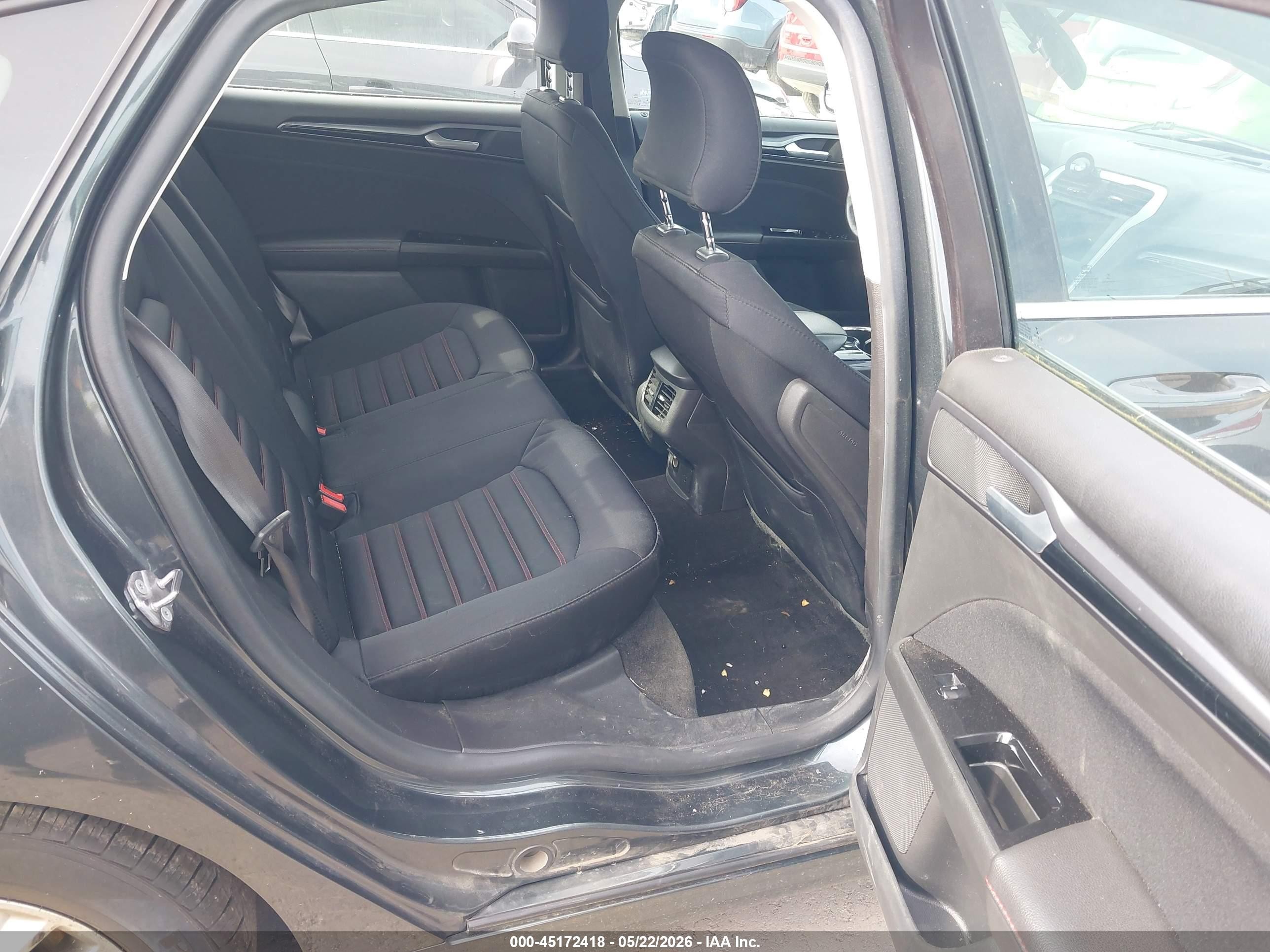 2015 Ford Fusion Hybrid Se Green vin: 3FA6P0LUXFR221995