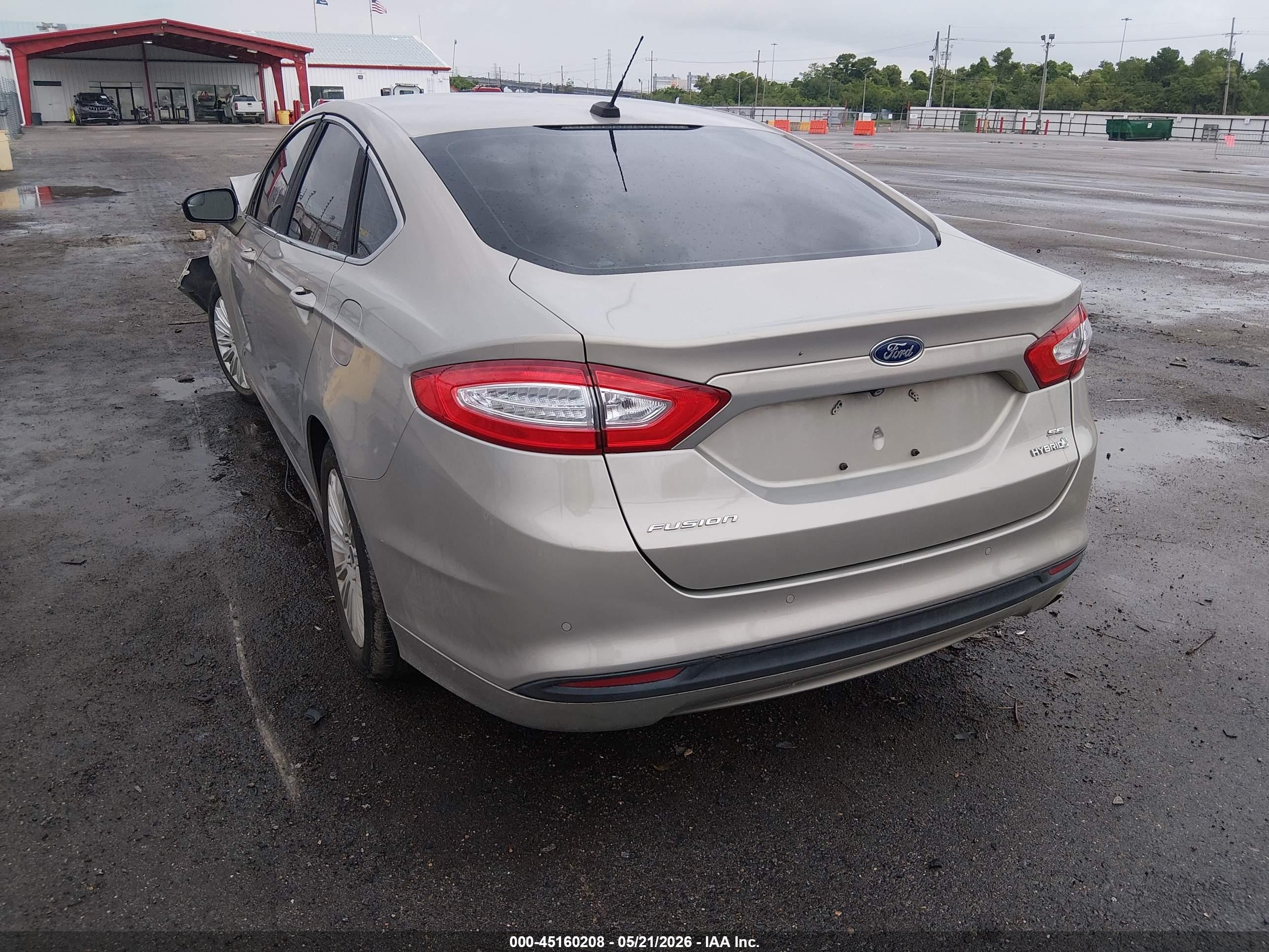 2015 Ford Fusion Hybrid Se Gold vin: 3FA6P0LUXFR263499