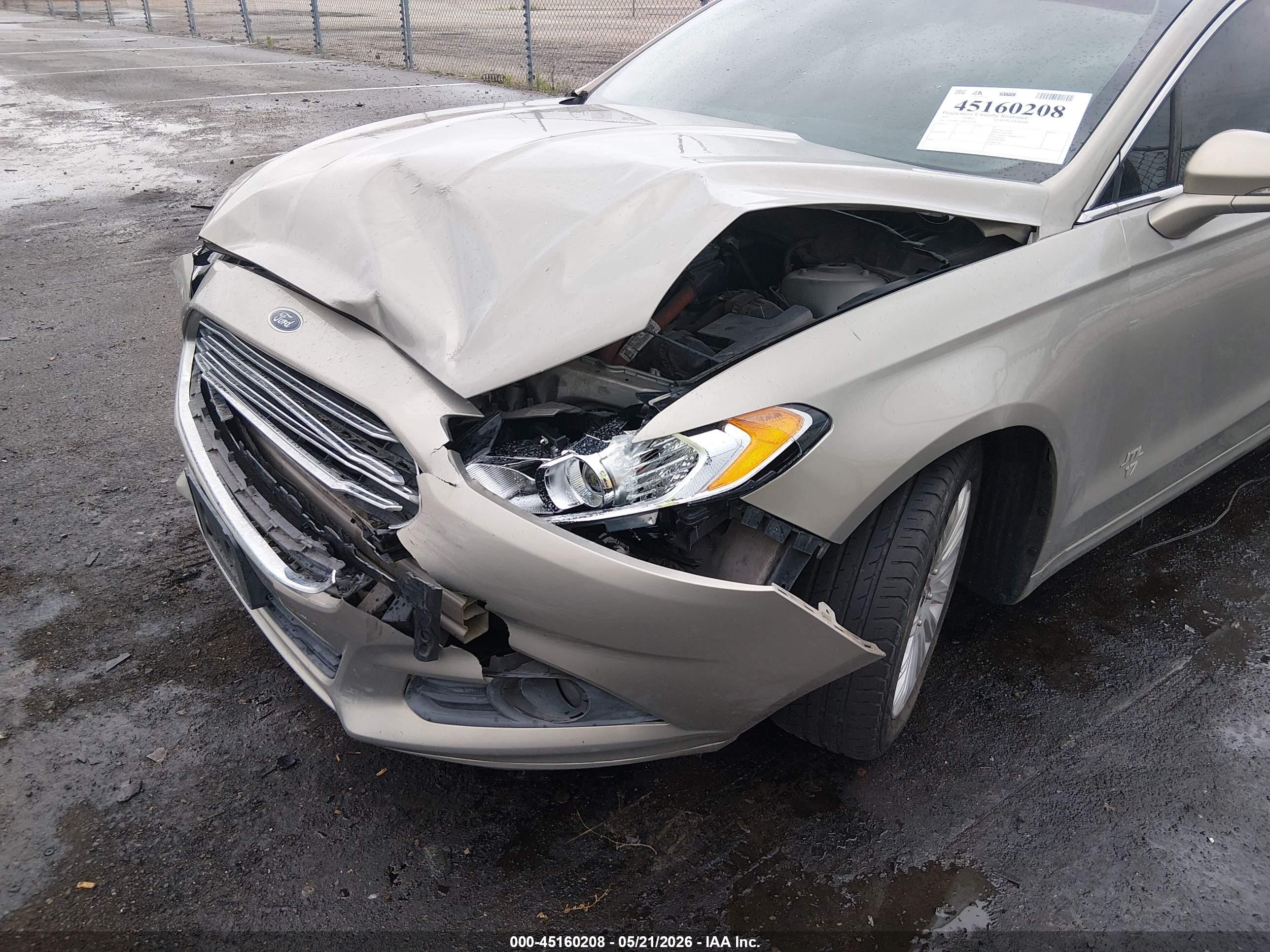 2015 Ford Fusion Hybrid Se Gold vin: 3FA6P0LUXFR263499