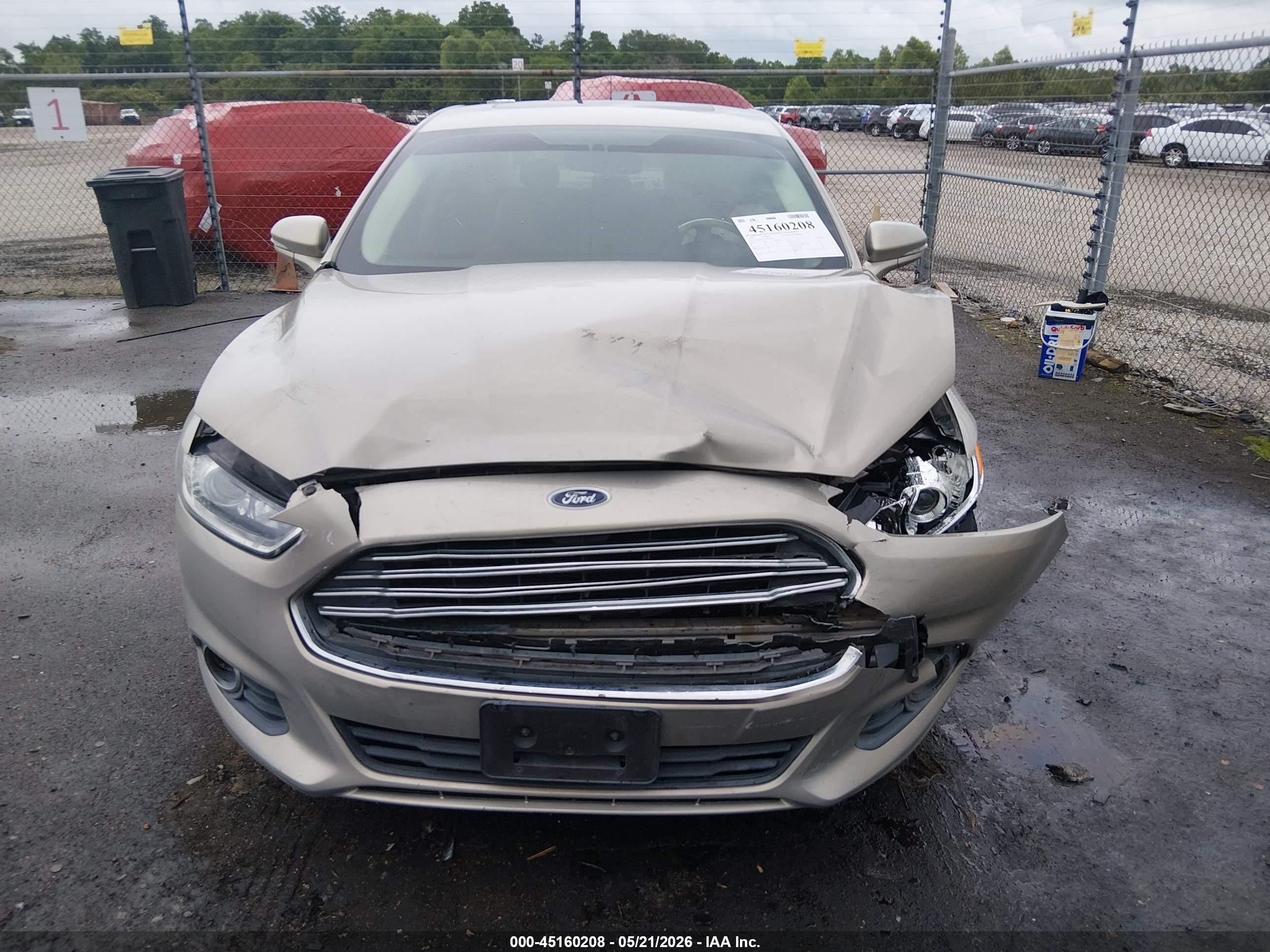 2015 Ford Fusion Hybrid Se Gold vin: 3FA6P0LUXFR263499