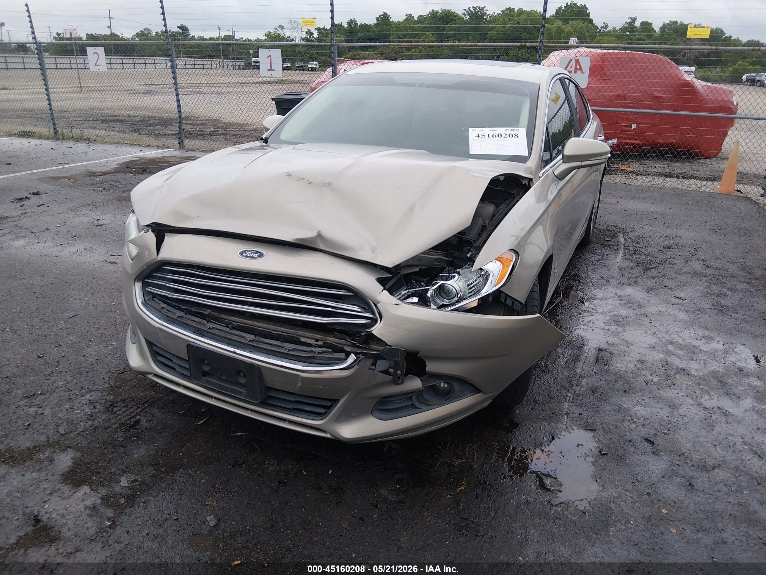 2015 Ford Fusion Hybrid Se Gold vin: 3FA6P0LUXFR263499