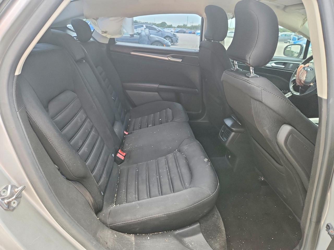 2015 Ford Fusion Se Hybrid Silver vin: 3FA6P0LUXFR288712