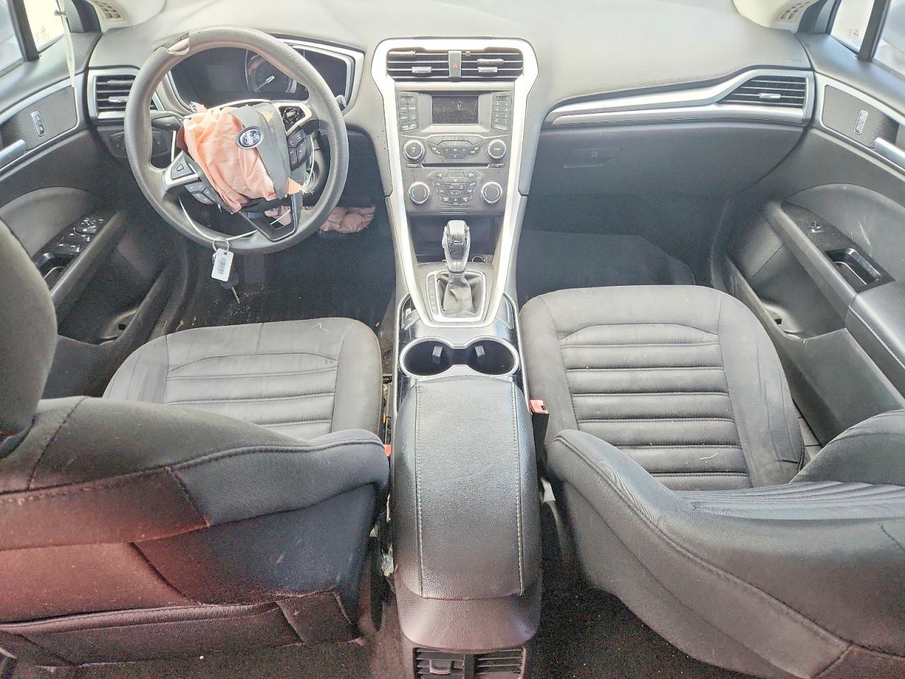 2015 Ford Fusion Se Hybrid Silver vin: 3FA6P0LUXFR288712