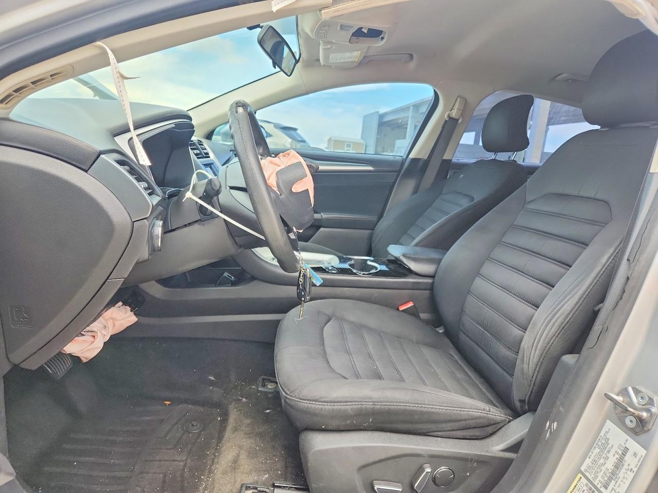 2015 Ford Fusion Se Hybrid Silver vin: 3FA6P0LUXFR288712