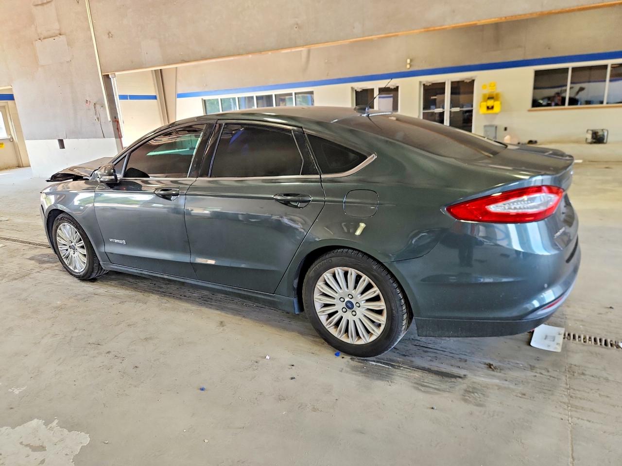 2015 Ford Fusion Se Hybrid Gray vin: 3FA6P0LUXFR296700