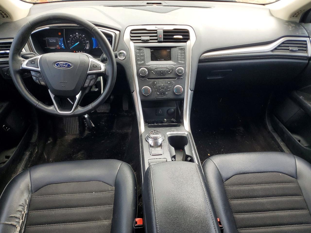 2017 Ford Fusion Se Hybrid Gray vin: 3FA6P0LUXHR190928