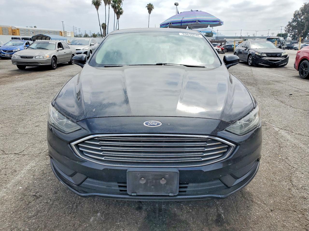 2017 Ford Fusion Se Hybrid Black vin: 3FA6P0LUXHR258015