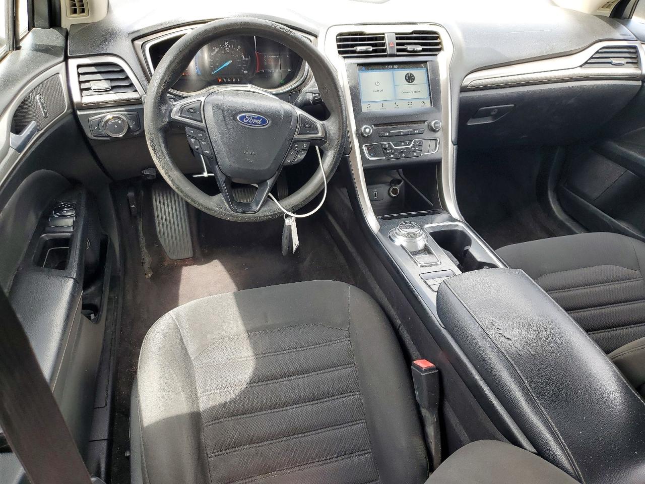 2017 Ford Fusion Se Hybrid Black vin: 3FA6P0LUXHR258015