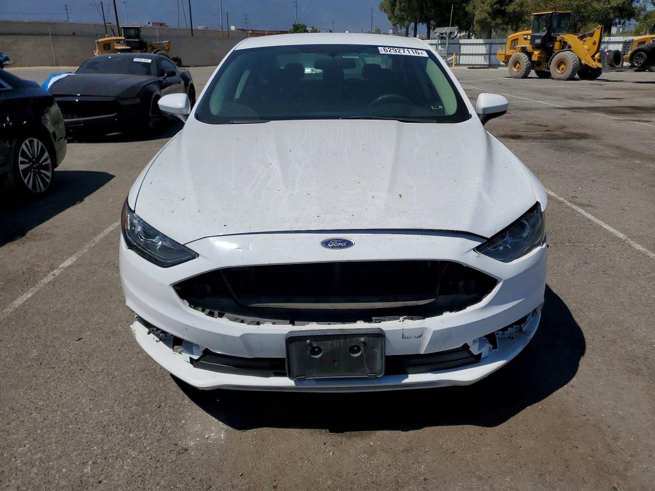 2017 Ford Fusion Se Hybrid Белый vin: 3FA6P0LUXHR355327