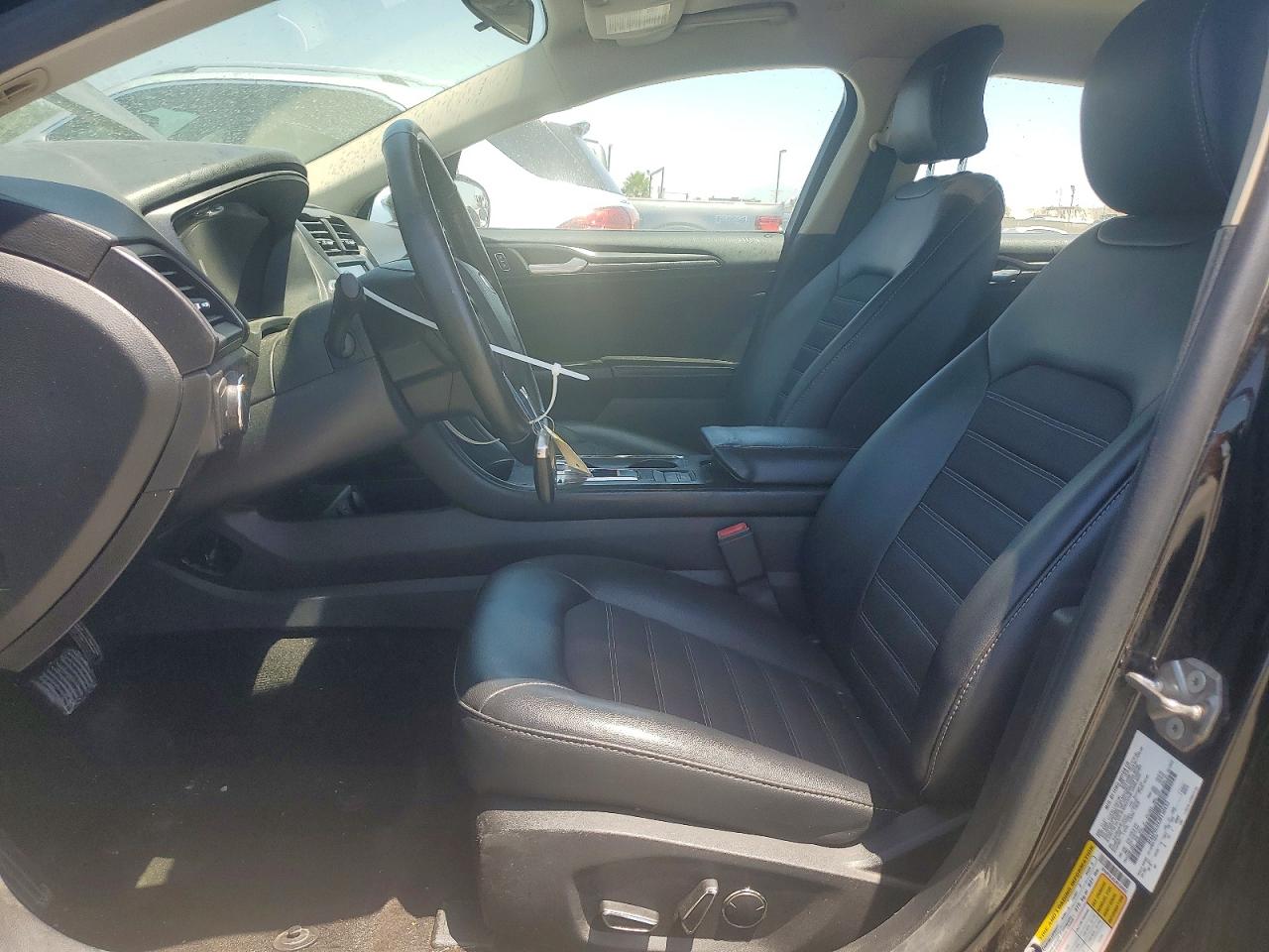 2018 Ford Fusion Se Hybrid Black vin: 3FA6P0LUXJR150452
