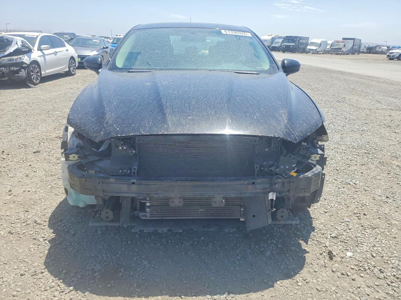 2018 Ford Fusion Se Hybrid Black vin: 3FA6P0LUXJR150452