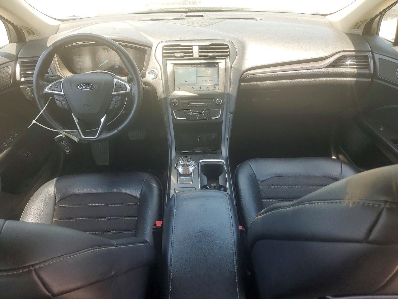 2018 Ford Fusion Se Hybrid Black vin: 3FA6P0LUXJR150452