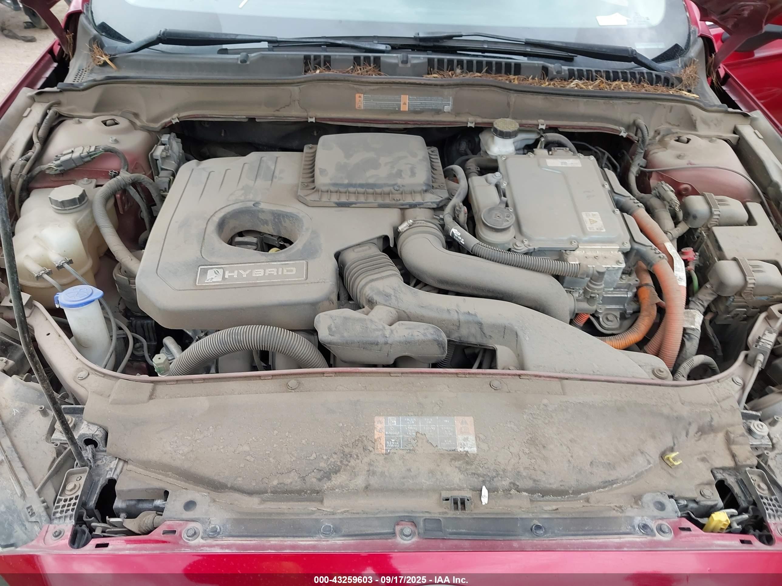 2018 Ford Fusion Hybrid Se Красный vin: 3FA6P0LUXJR173312