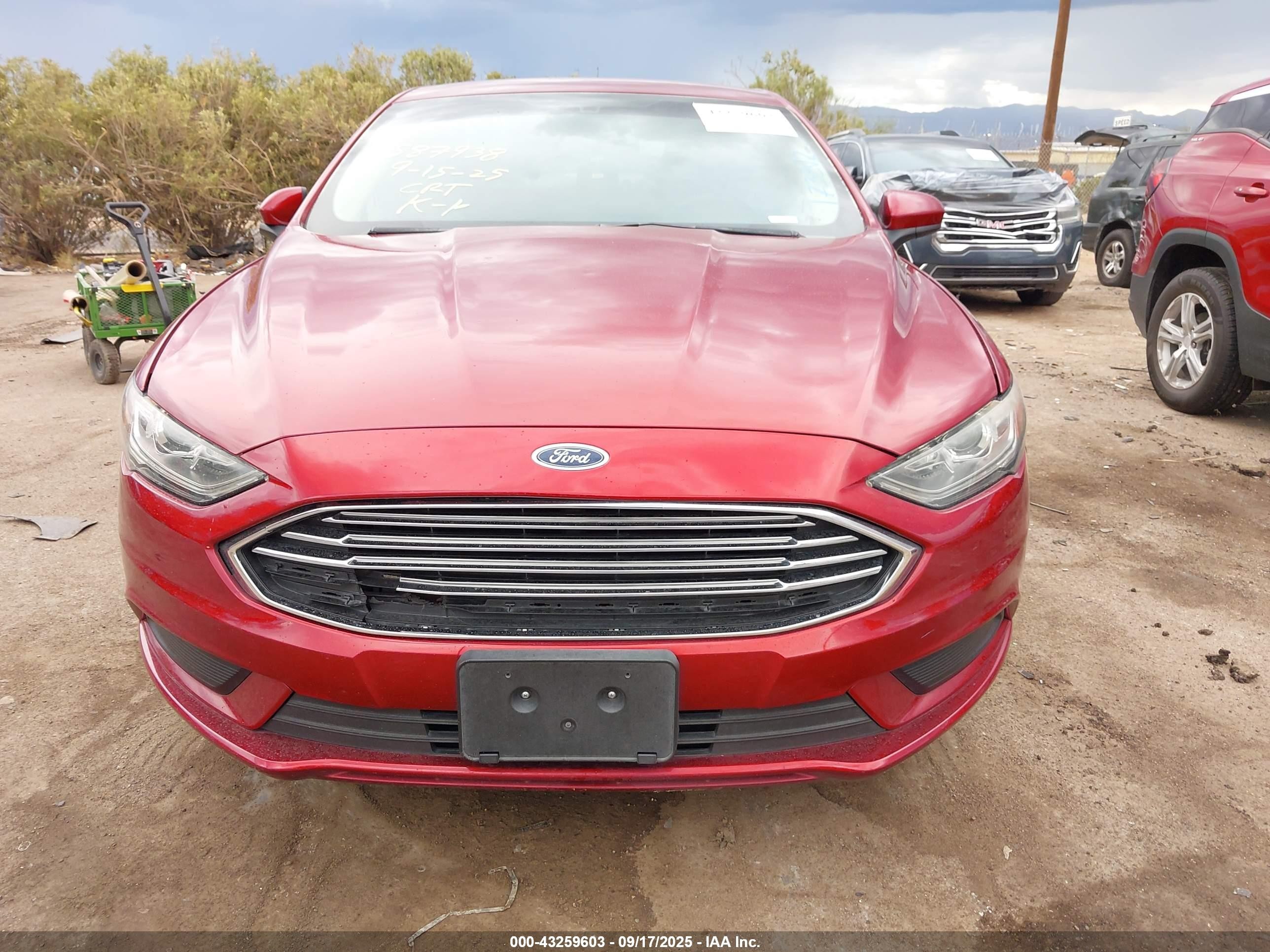 2018 Ford Fusion Hybrid Se Красный vin: 3FA6P0LUXJR173312