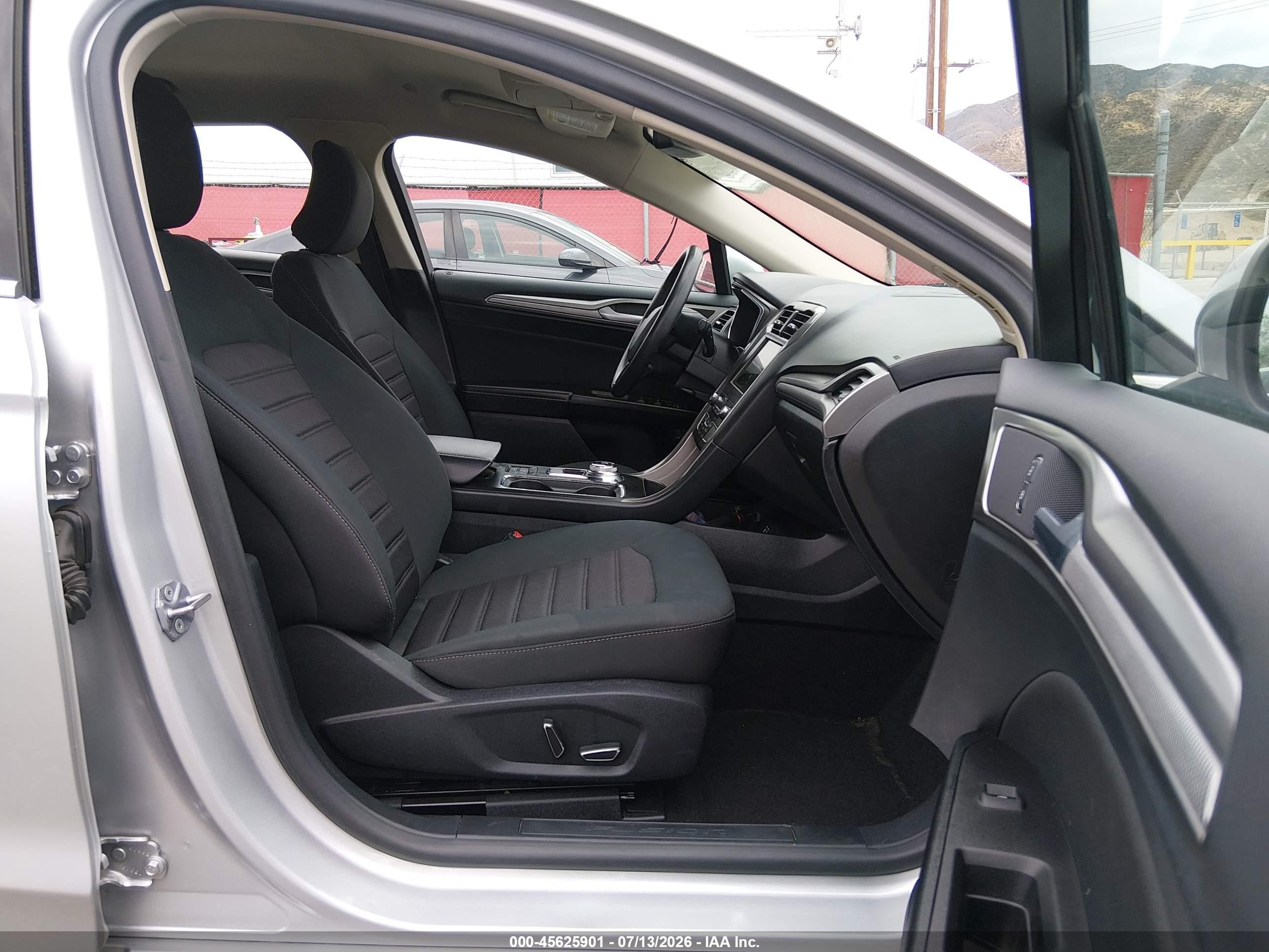2019 Ford Fusion Hybrid Se Silver vin: 3FA6P0LUXKR274657