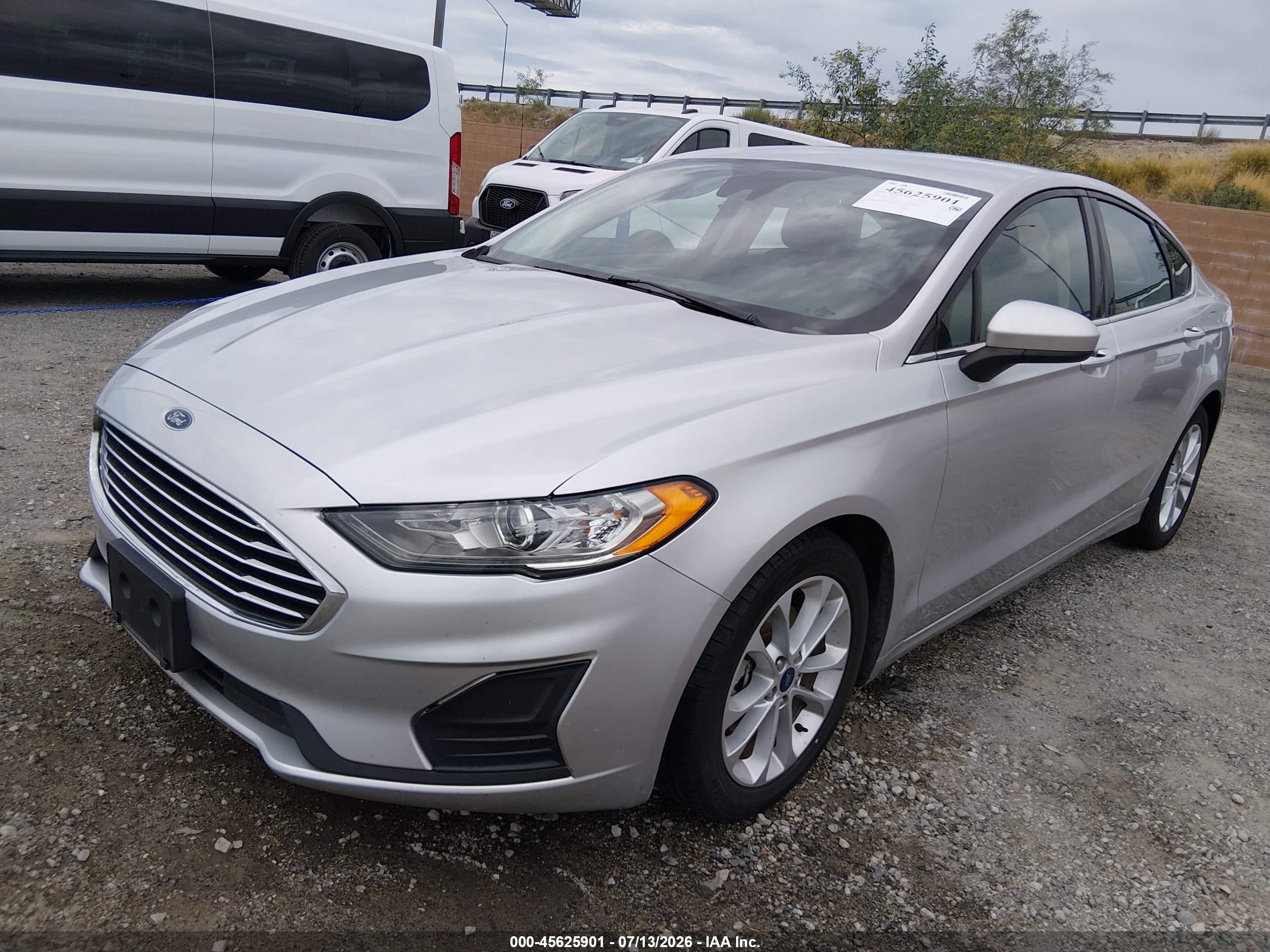 2019 Ford Fusion Hybrid Se Silver vin: 3FA6P0LUXKR274657