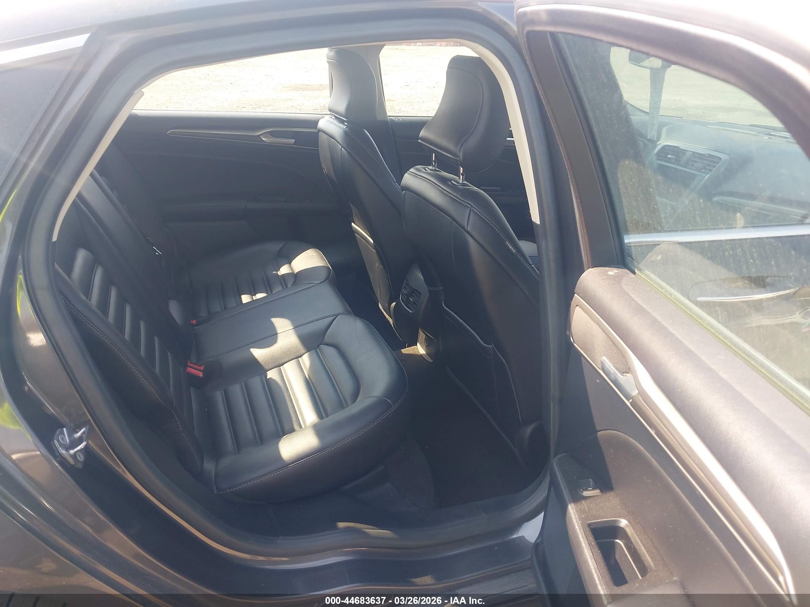 2019 Ford Fusion Hybrid Sel Gray vin: 3FA6P0MU8KR194868