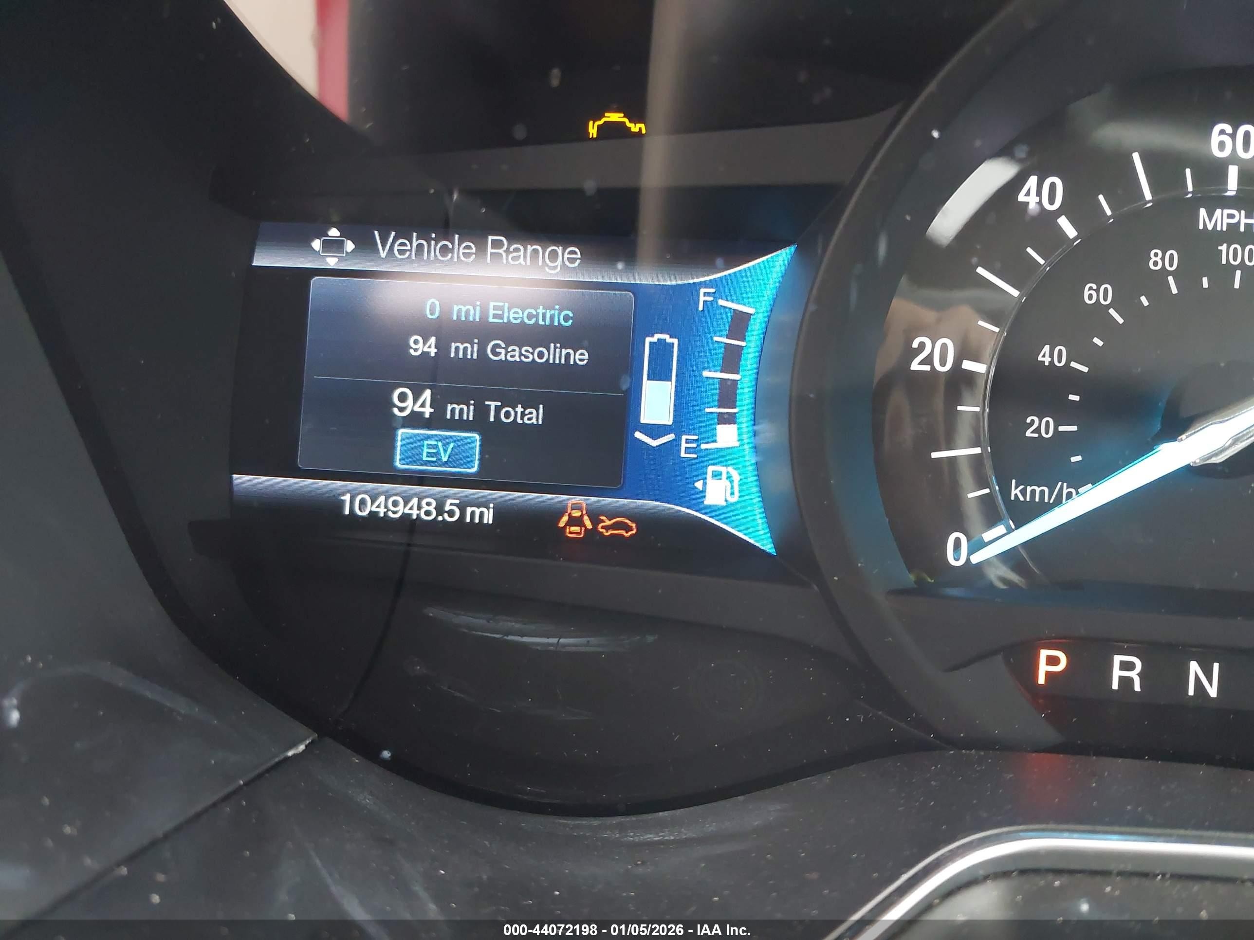 2013 Ford Fusion Energi Se Luxury Red vin: 3FA6P0PU0DR386803