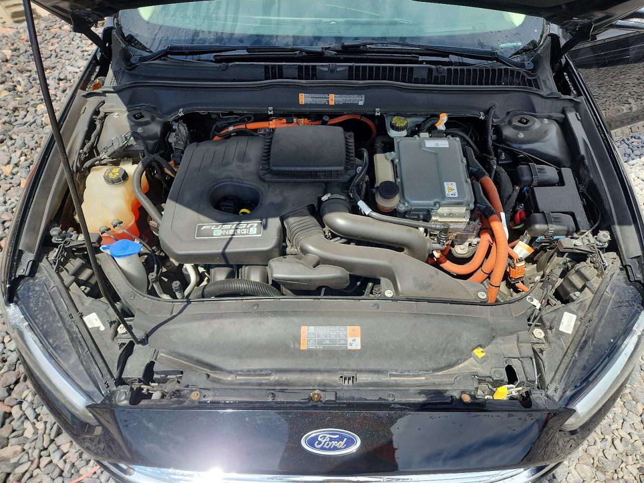 2015 Ford Fusion Se Phev Black vin: 3FA6P0PU0FR125688