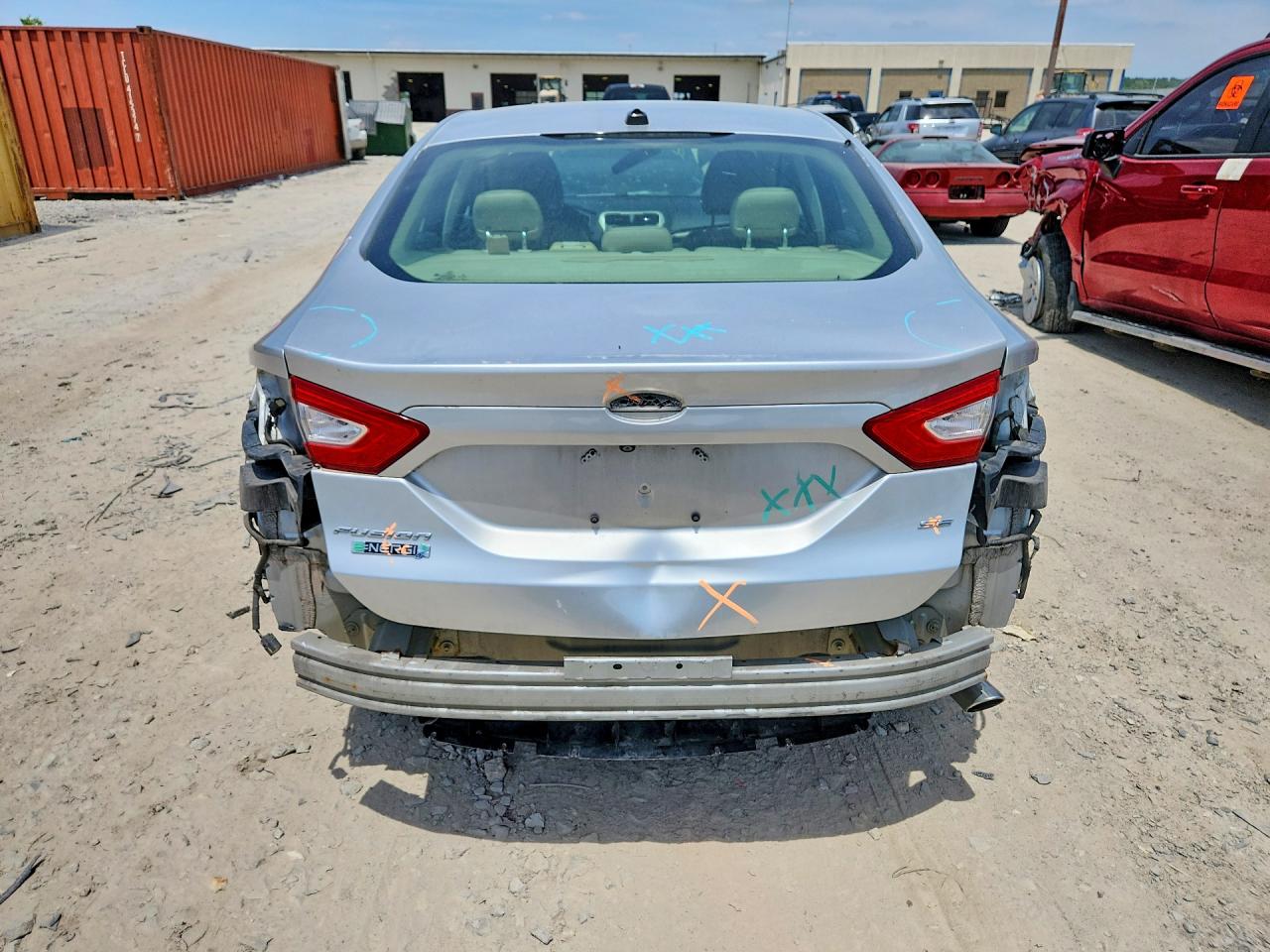 2015 Ford Fusion Se Phev Серебряный vin: 3FA6P0PU0FR301137
