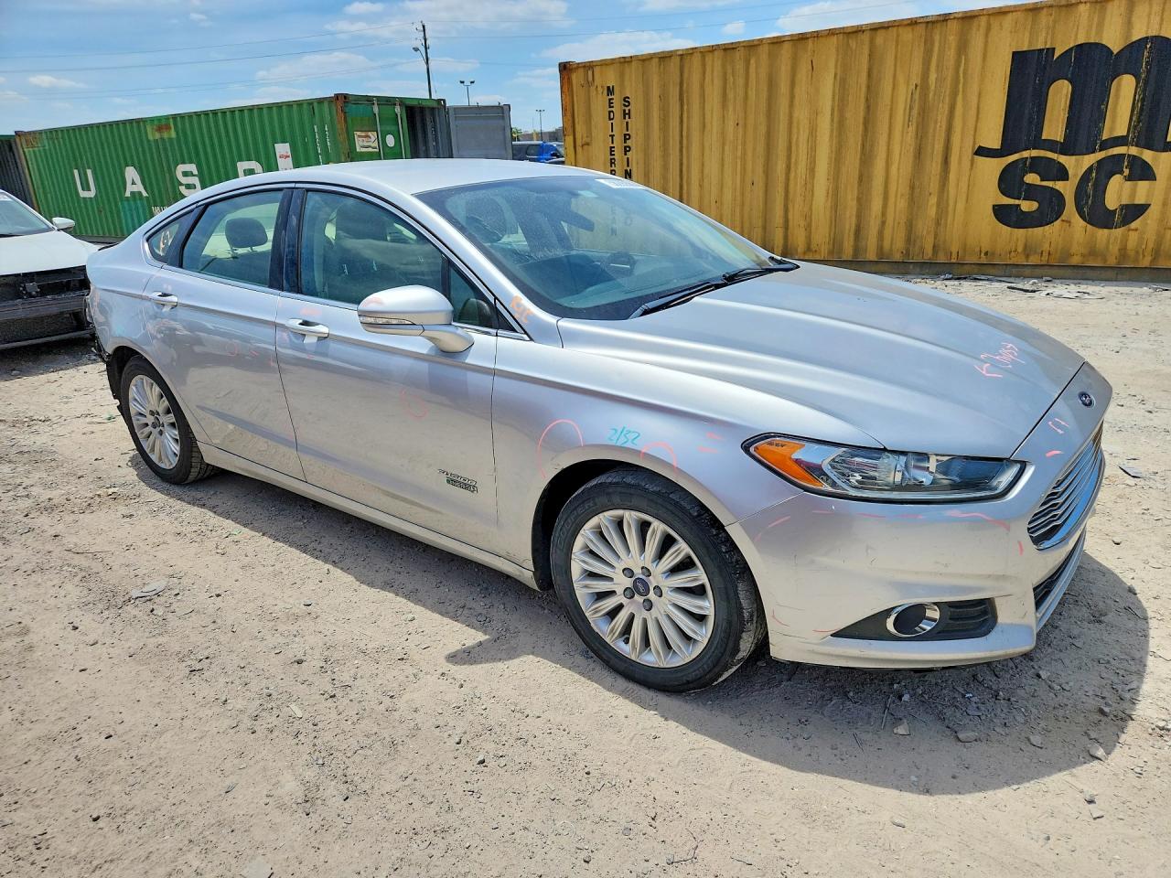 2015 Ford Fusion Se Phev Серебряный vin: 3FA6P0PU0FR301137