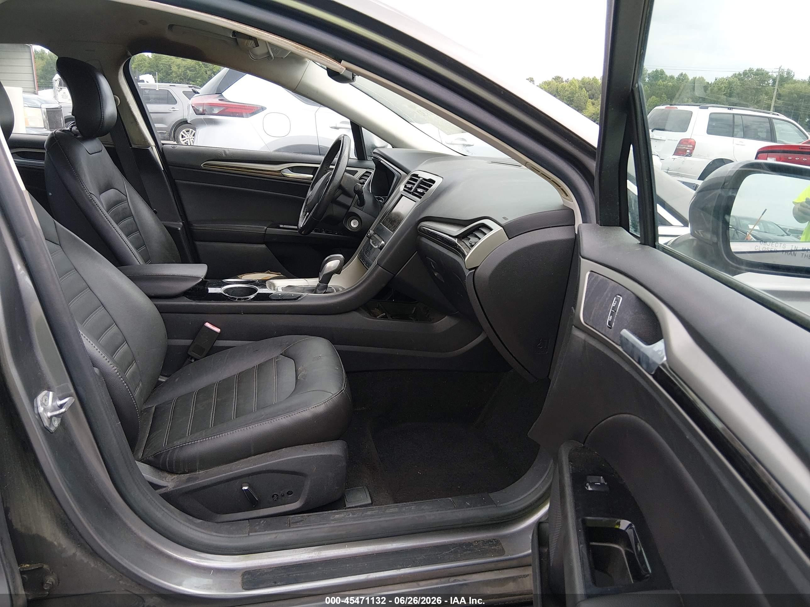 2014 Ford Fusion Energi Se Luxury Silver vin: 3FA6P0PU1ER107098