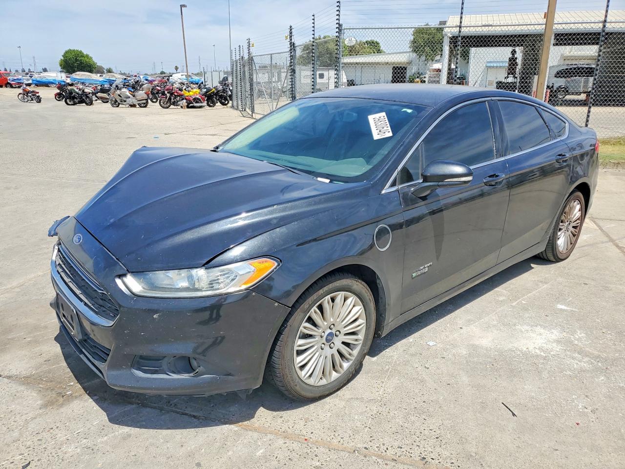 2014 Ford Fusion Se Phev Black vin: 3FA6P0PU1ER284850