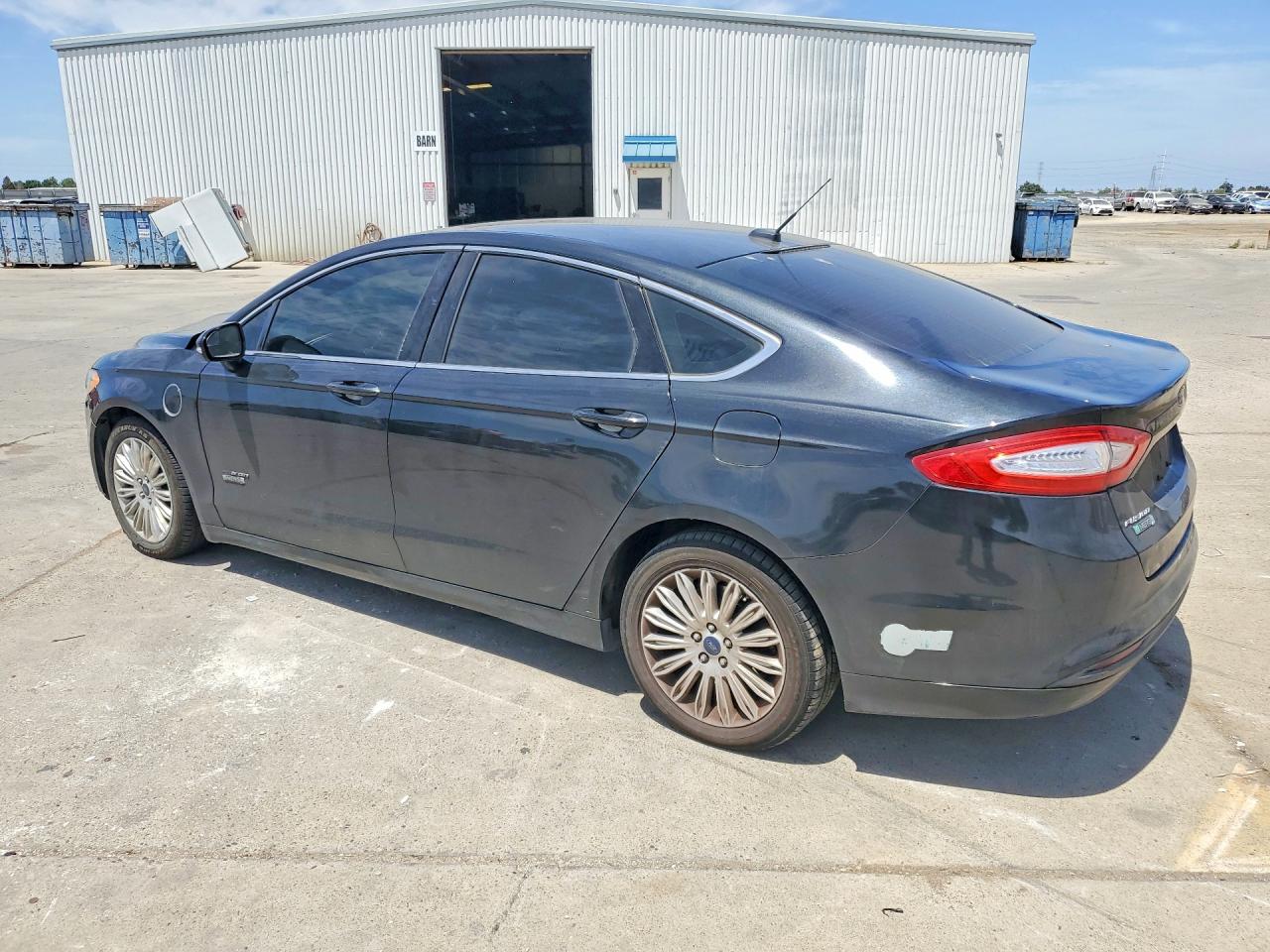 2014 Ford Fusion Se Phev Black vin: 3FA6P0PU1ER284850