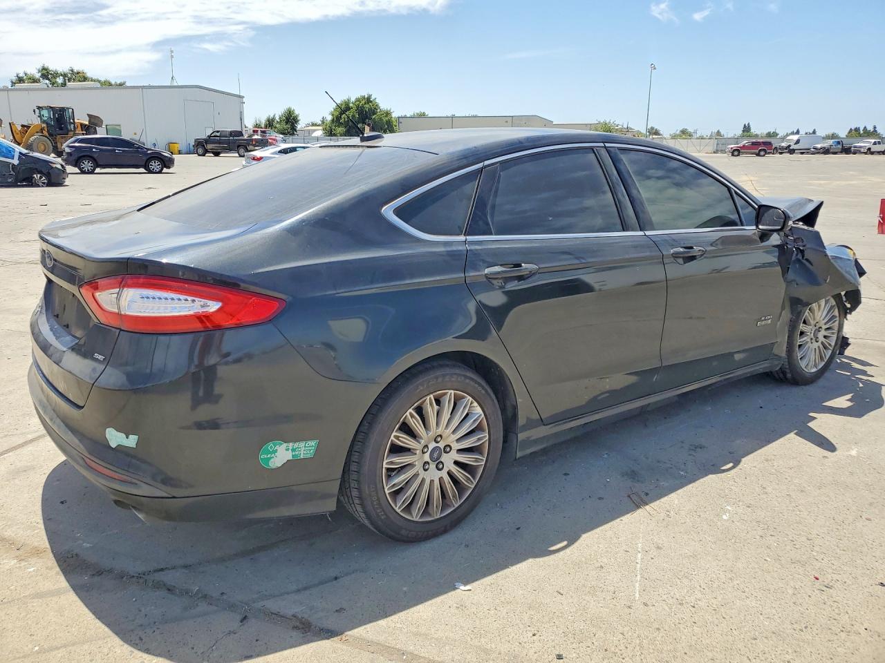 2014 Ford Fusion Se Phev Black vin: 3FA6P0PU1ER284850