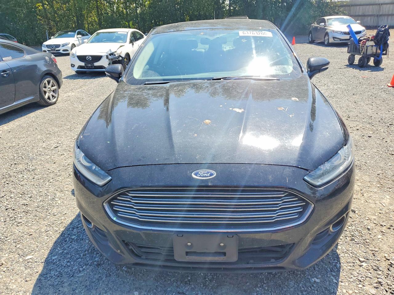 2014 Ford Fusion Se Phev Black vin: 3FA6P0PU1ER383247
