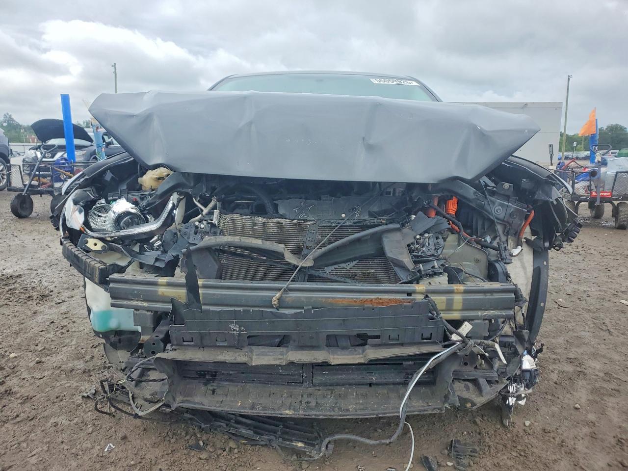 2015 Ford Fusion Se Phev Серый vin: 3FA6P0PU1FR166086