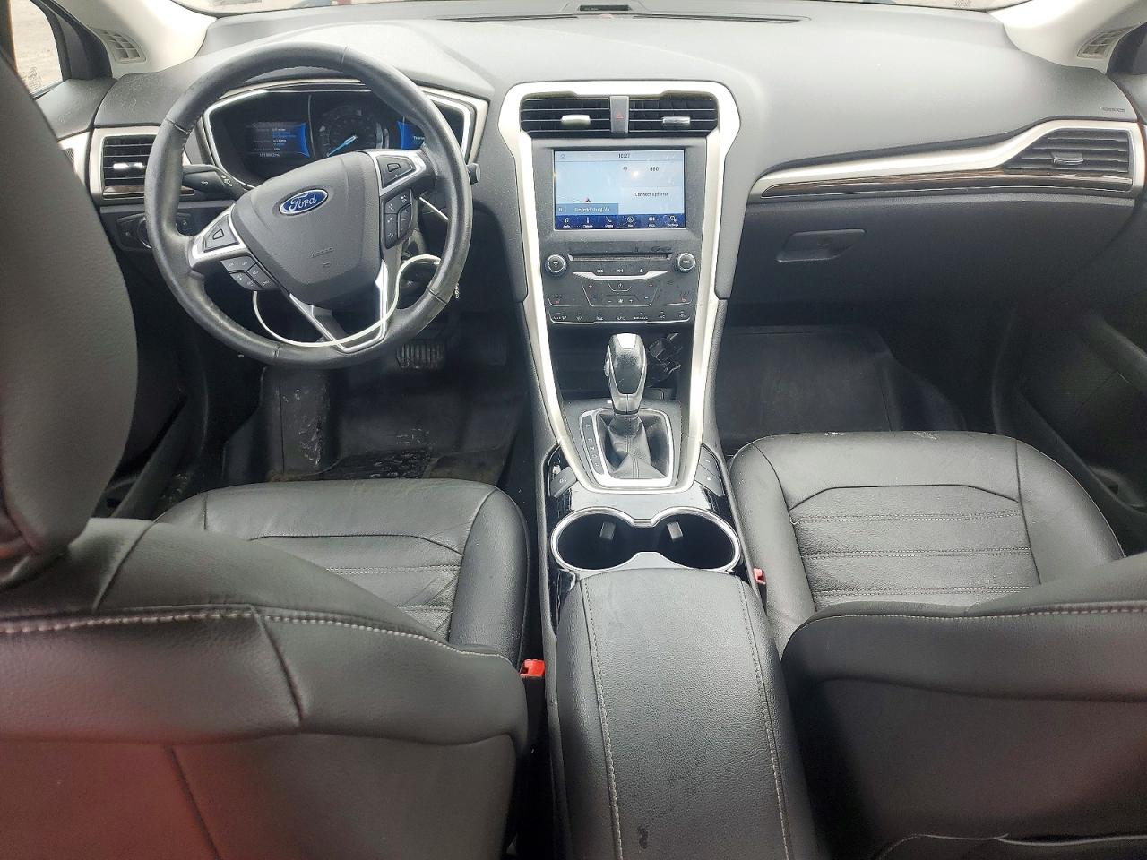 2015 Ford Fusion Se Phev Серый vin: 3FA6P0PU1FR166086