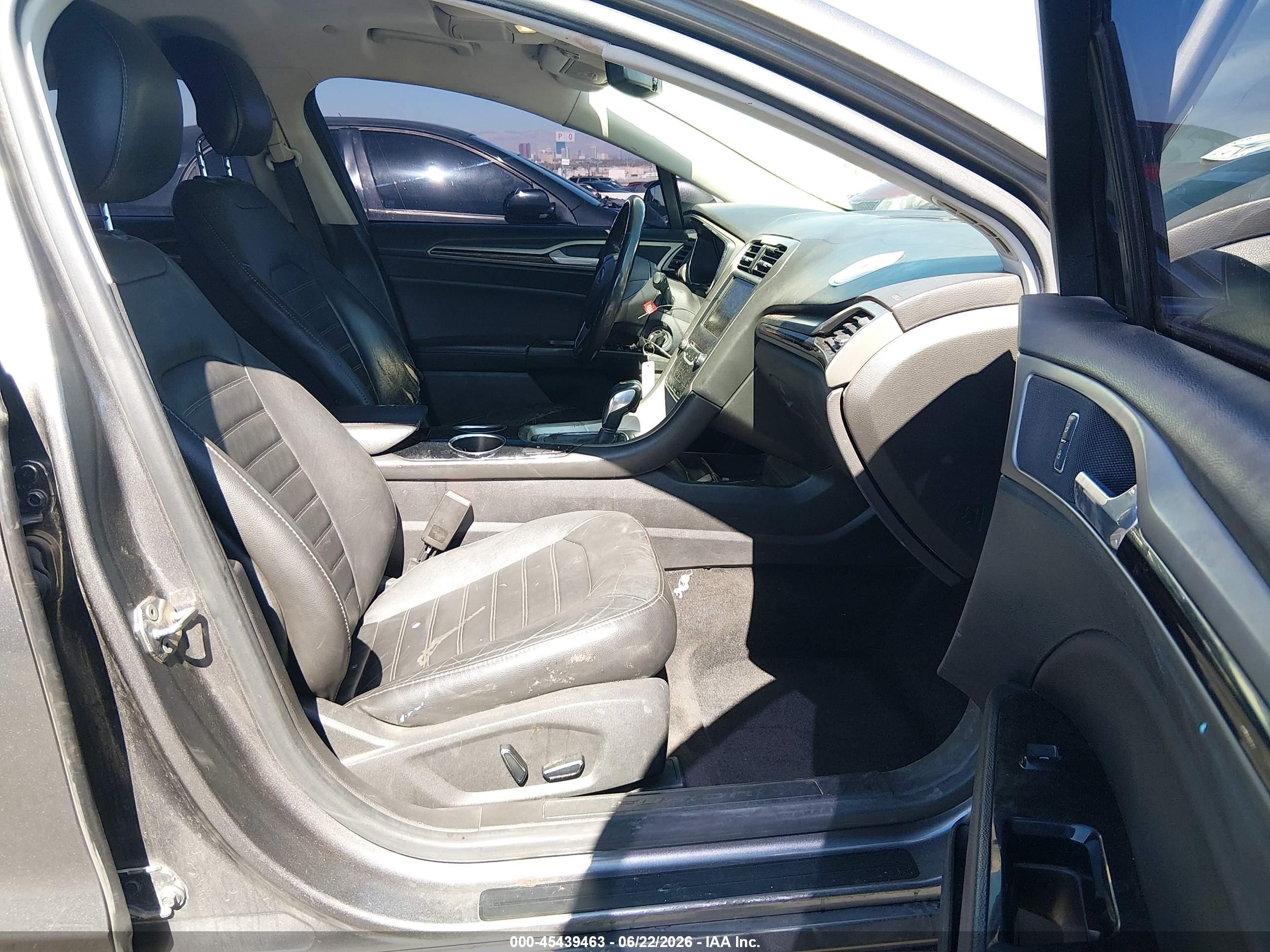 2013 Ford Fusion Energi Se Luxury Серый vin: 3FA6P0PU2DR271278