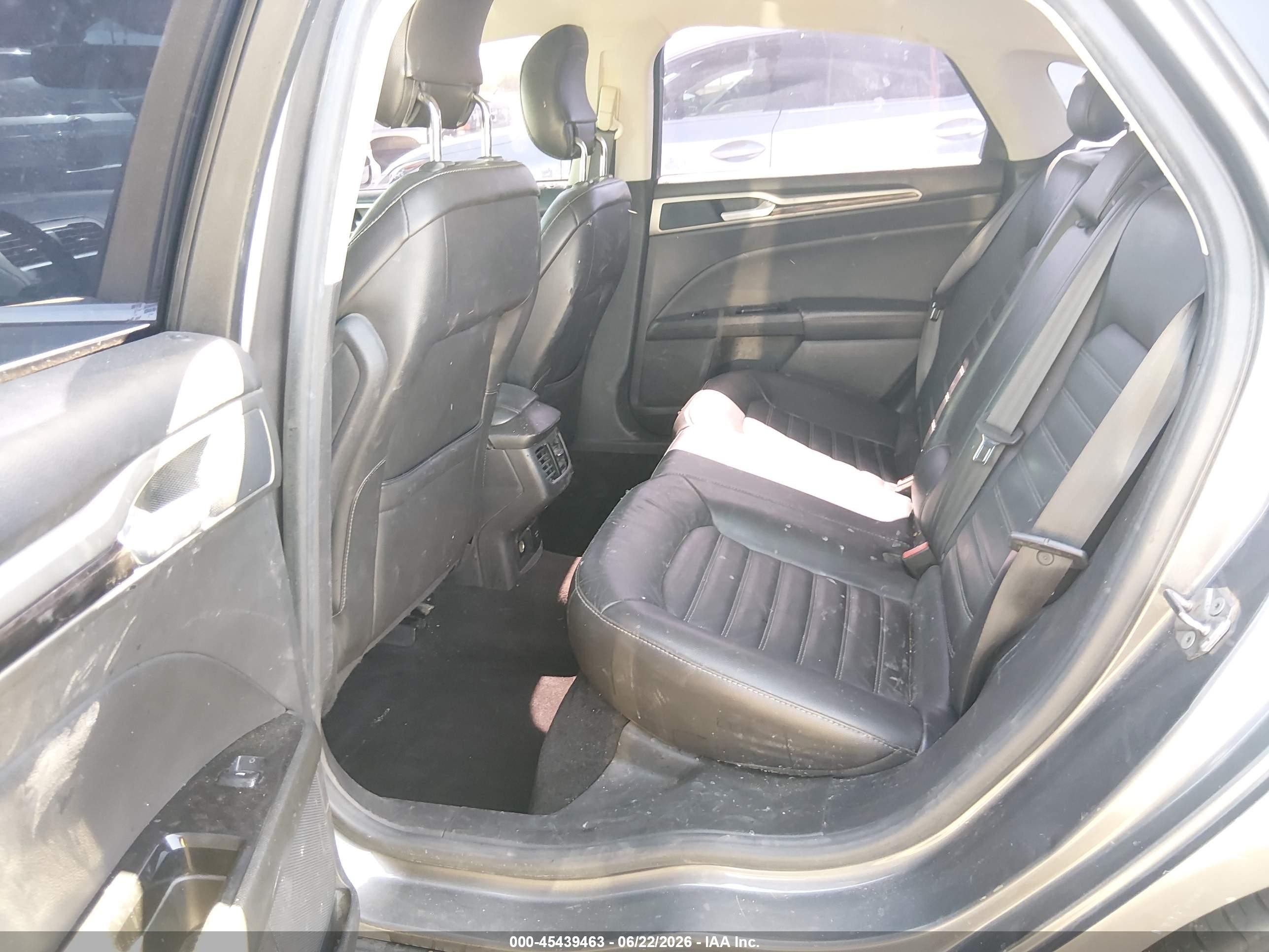 2013 Ford Fusion Energi Se Luxury Серый vin: 3FA6P0PU2DR271278