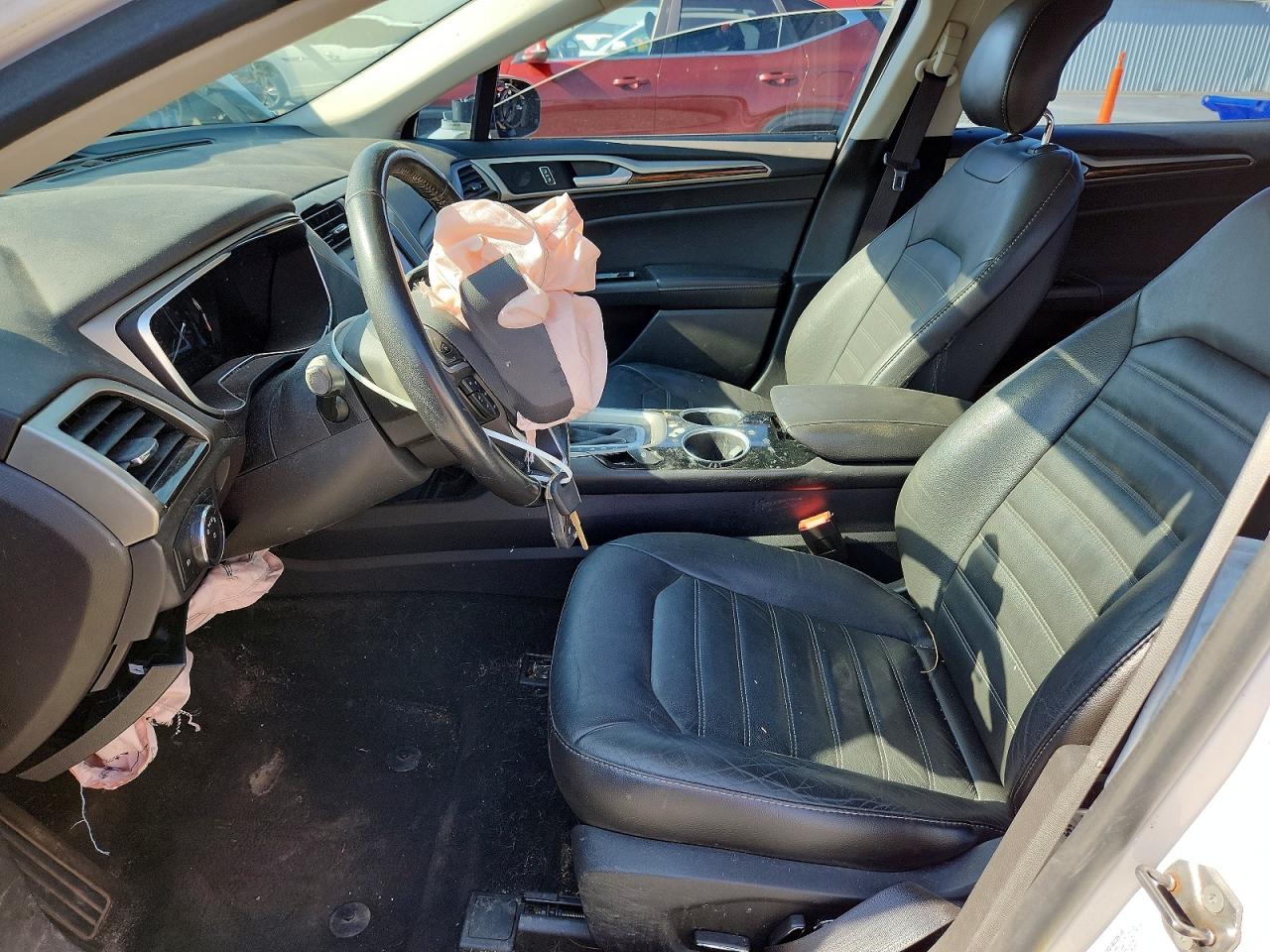 2013 Ford Fusion Se Phev Cream vin: 3FA6P0PU2DR351406