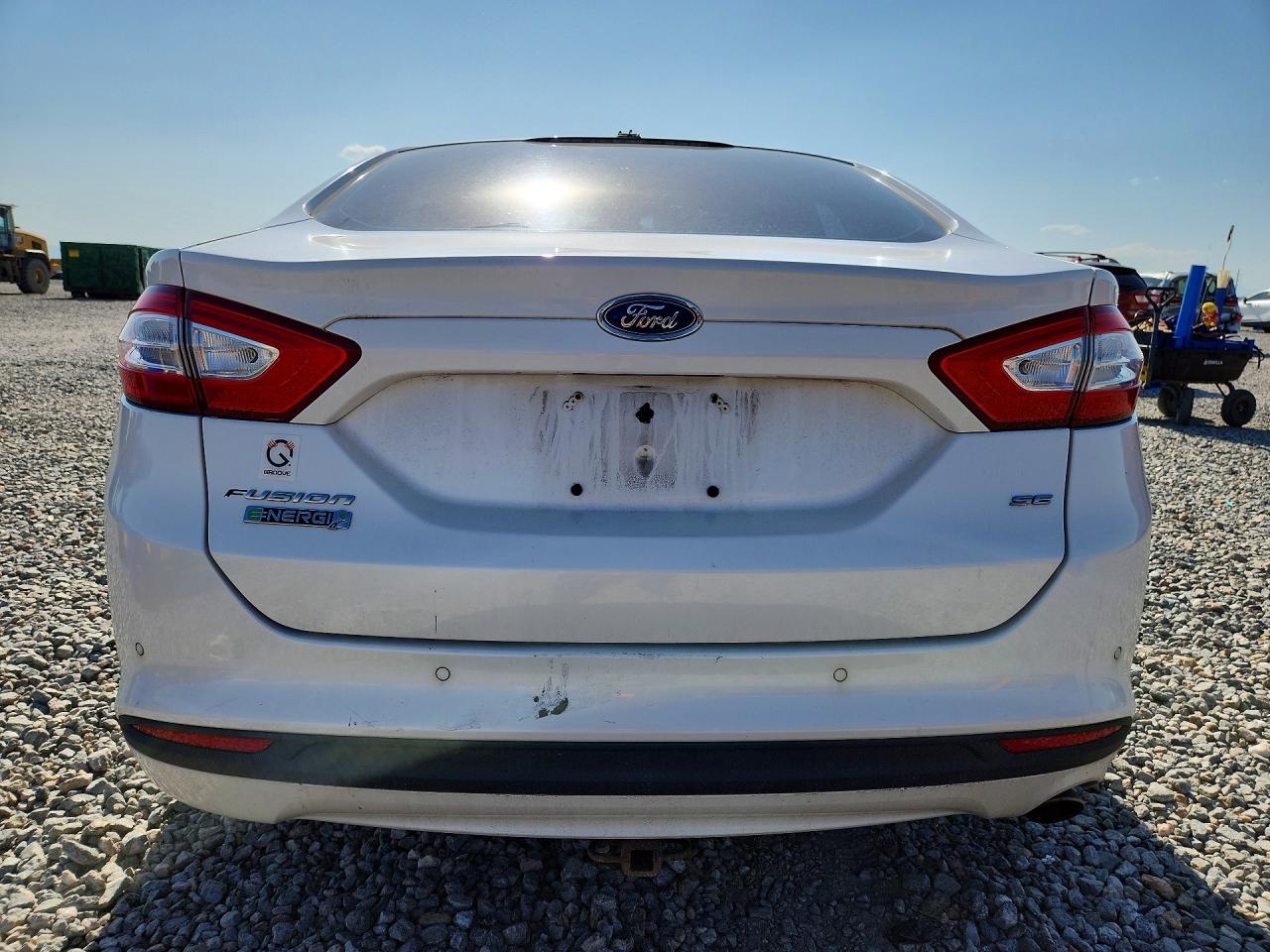 2013 Ford Fusion Se Phev Cream vin: 3FA6P0PU2DR351406