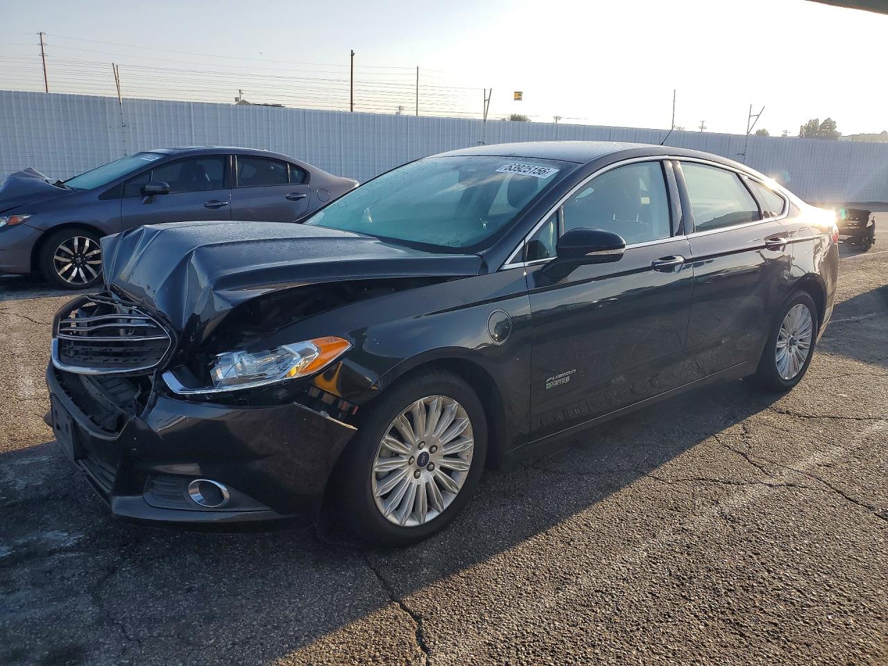 2014 Ford Fusion Se Phev Black vin: 3FA6P0PU2ER111516