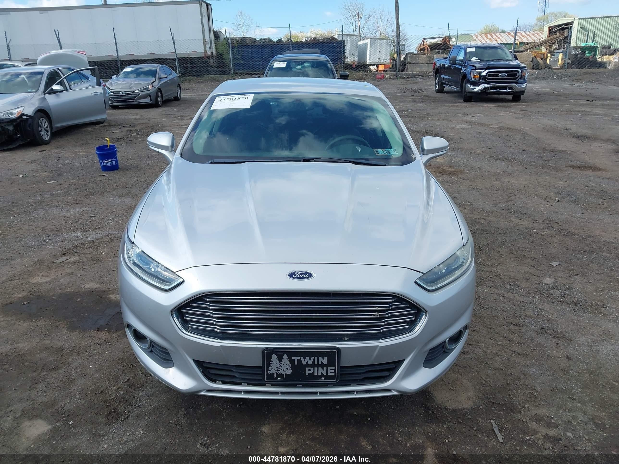2014 Ford Fusion Energi Se Luxury Silver vin: 3FA6P0PU2ER274487