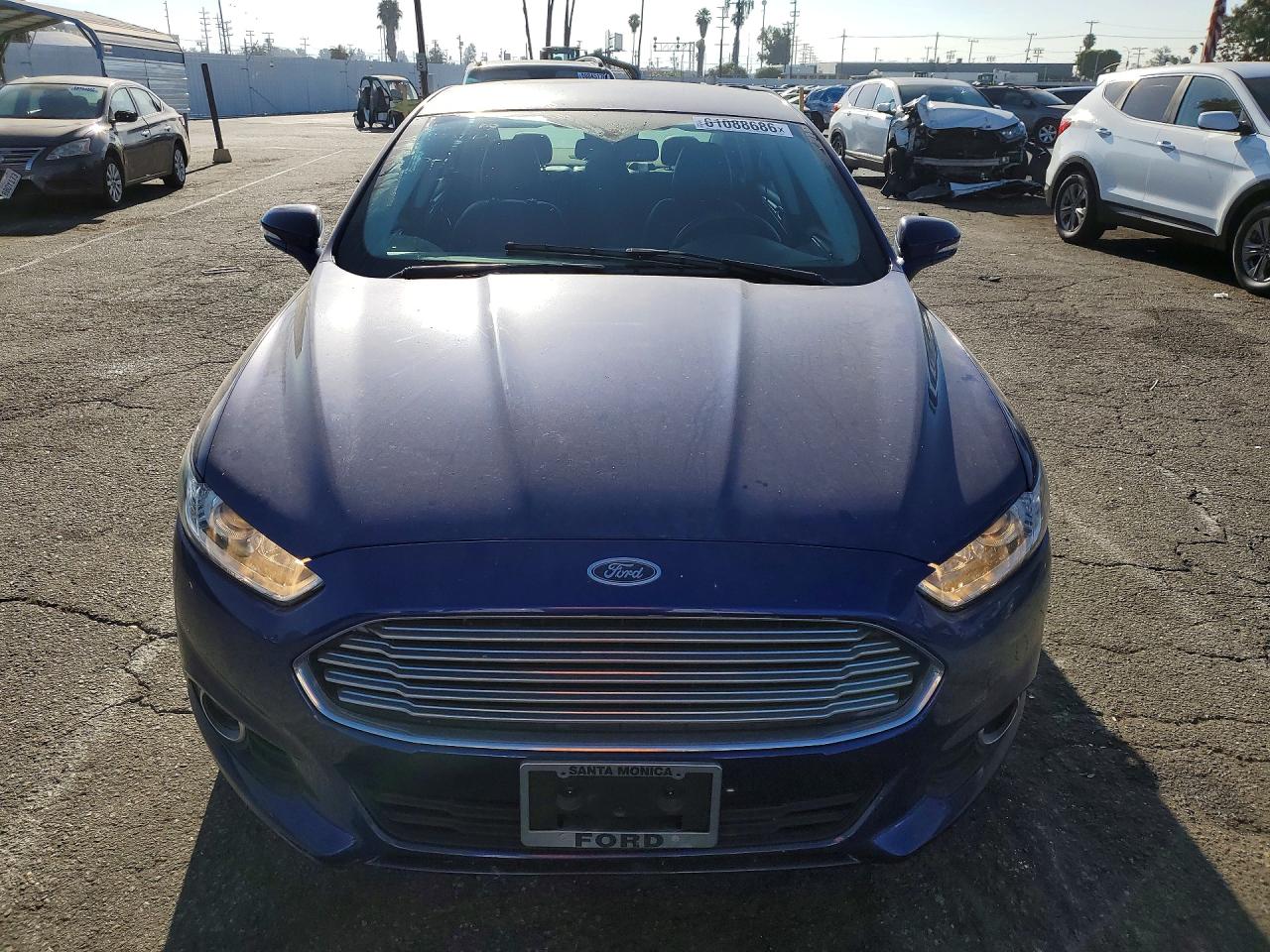 2014 Ford Fusion Se Phev Blue vin: 3FA6P0PU2ER298868