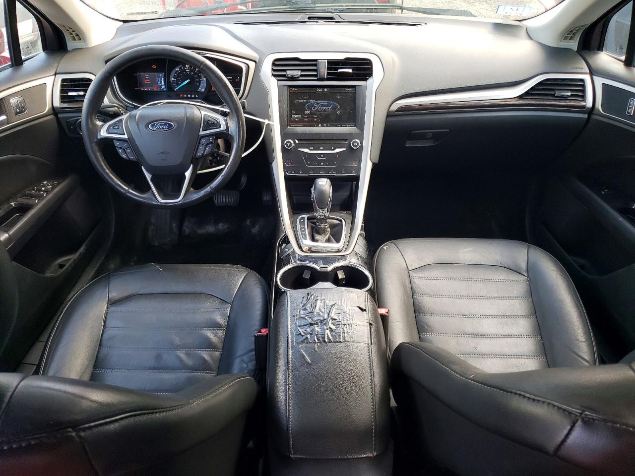 2014 Ford Fusion Se Phev Red vin: 3FA6P0PU2ER382625